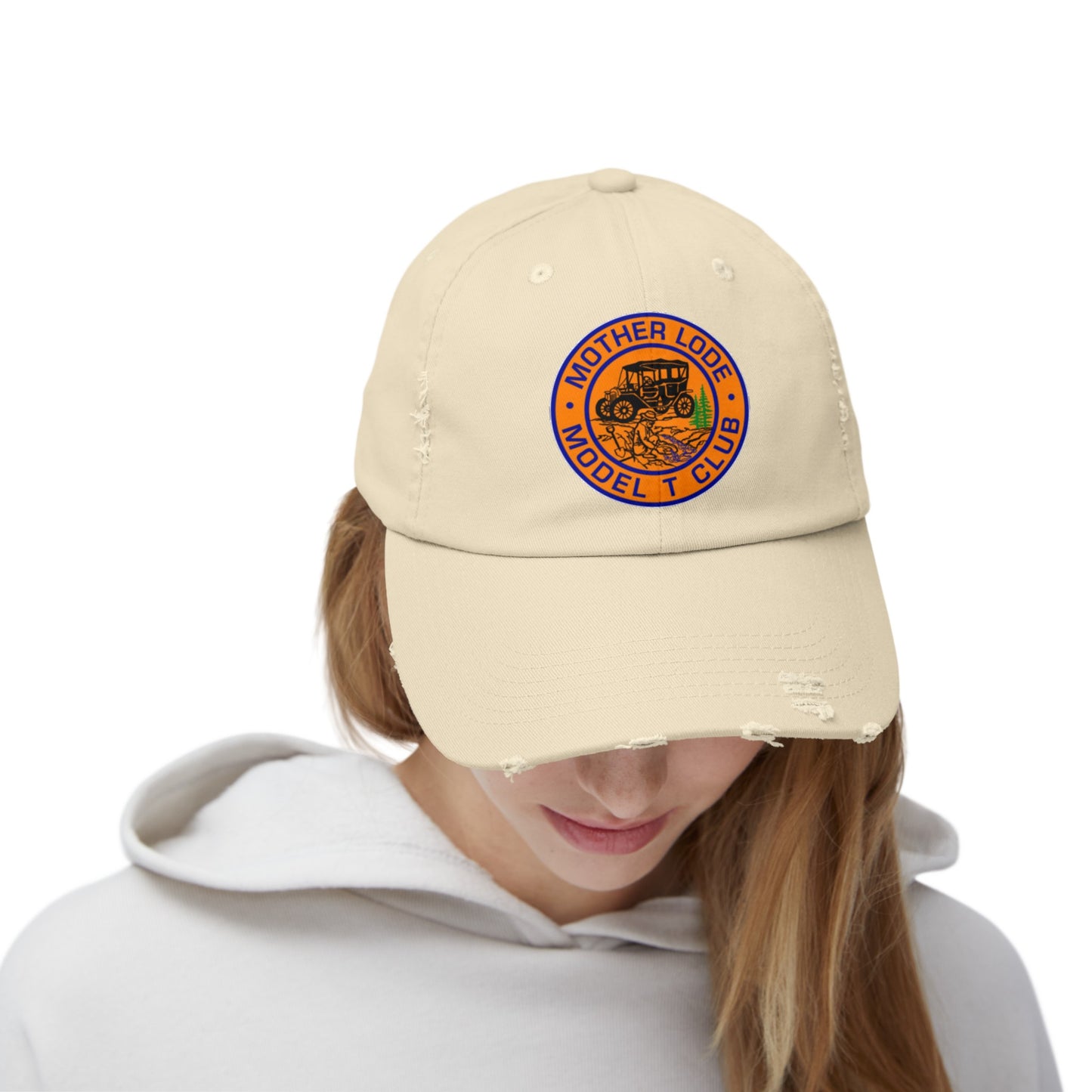 Mother Lode Model T Club Unisex Distressed Cap