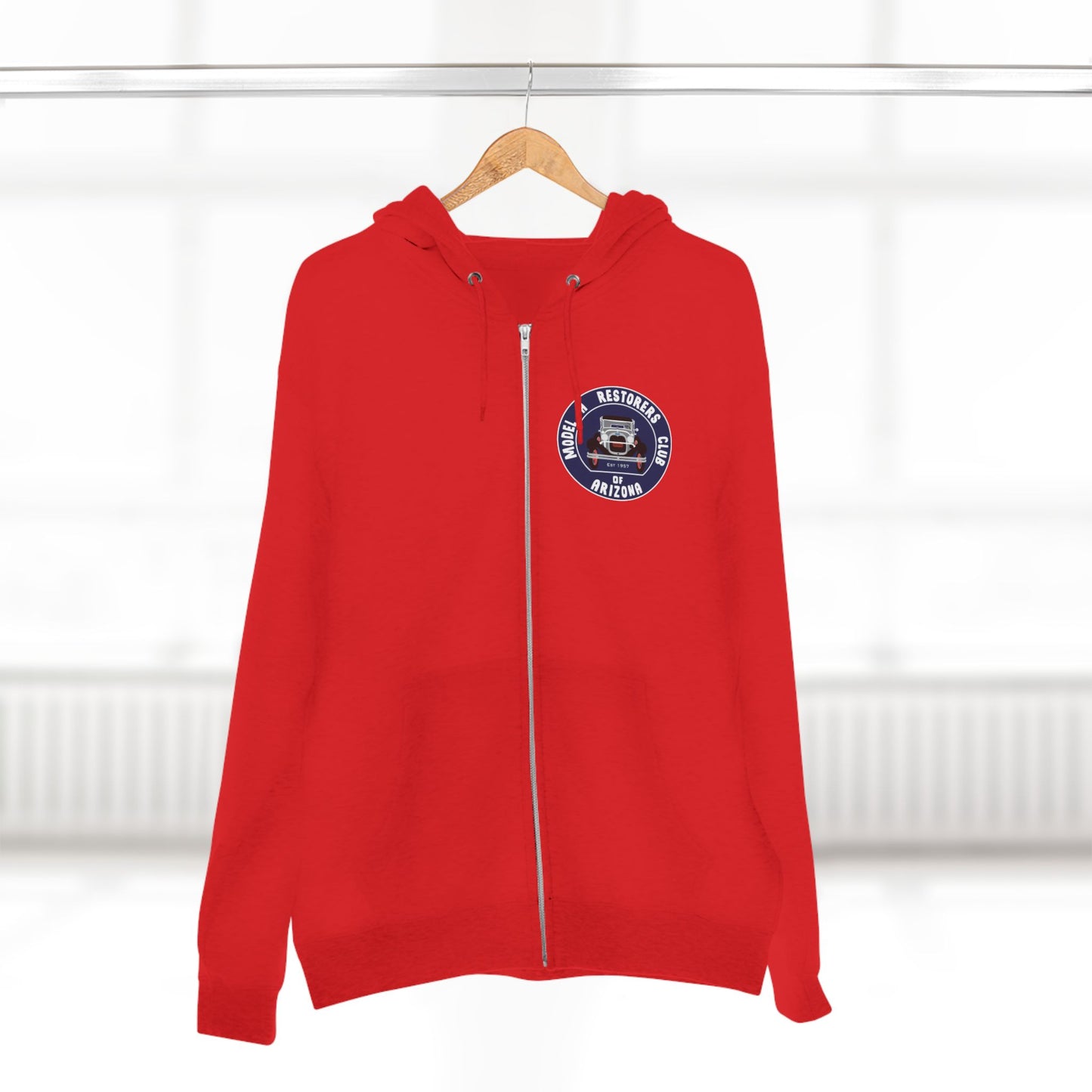 MARC of Arizona Unisex Zip Hoodie - Model A Restorers Club Arizona
