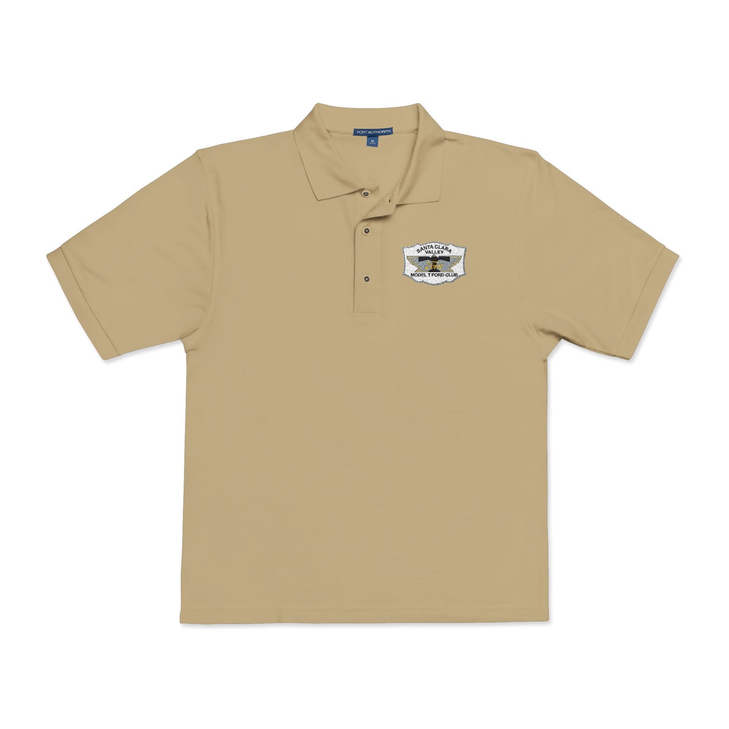 Santa Clara Valley Model T Ford Club Custom Embroidered Unisex Polo Shirt - Perfect for Casual Looks & Gift Giving