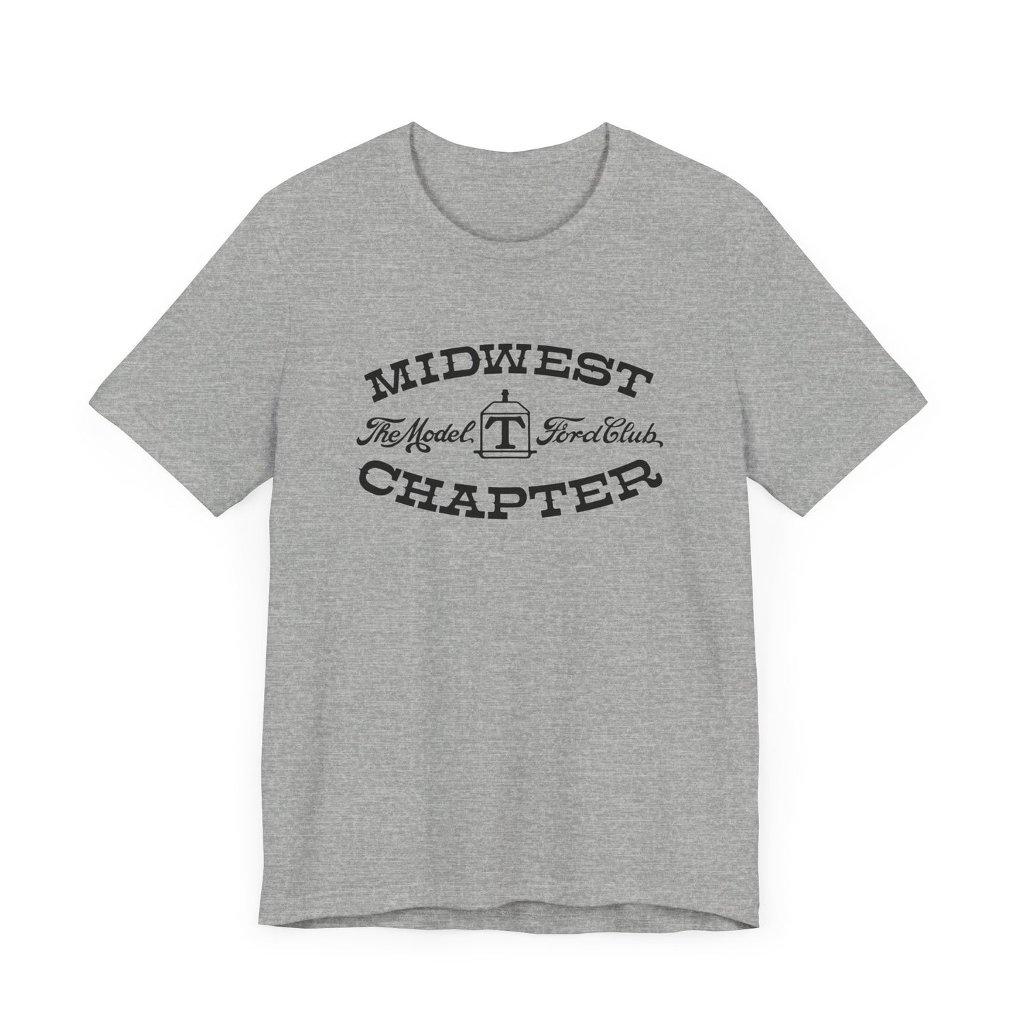 Midwest Chapter - The Model T Ford Club (front logo) T-Shirt