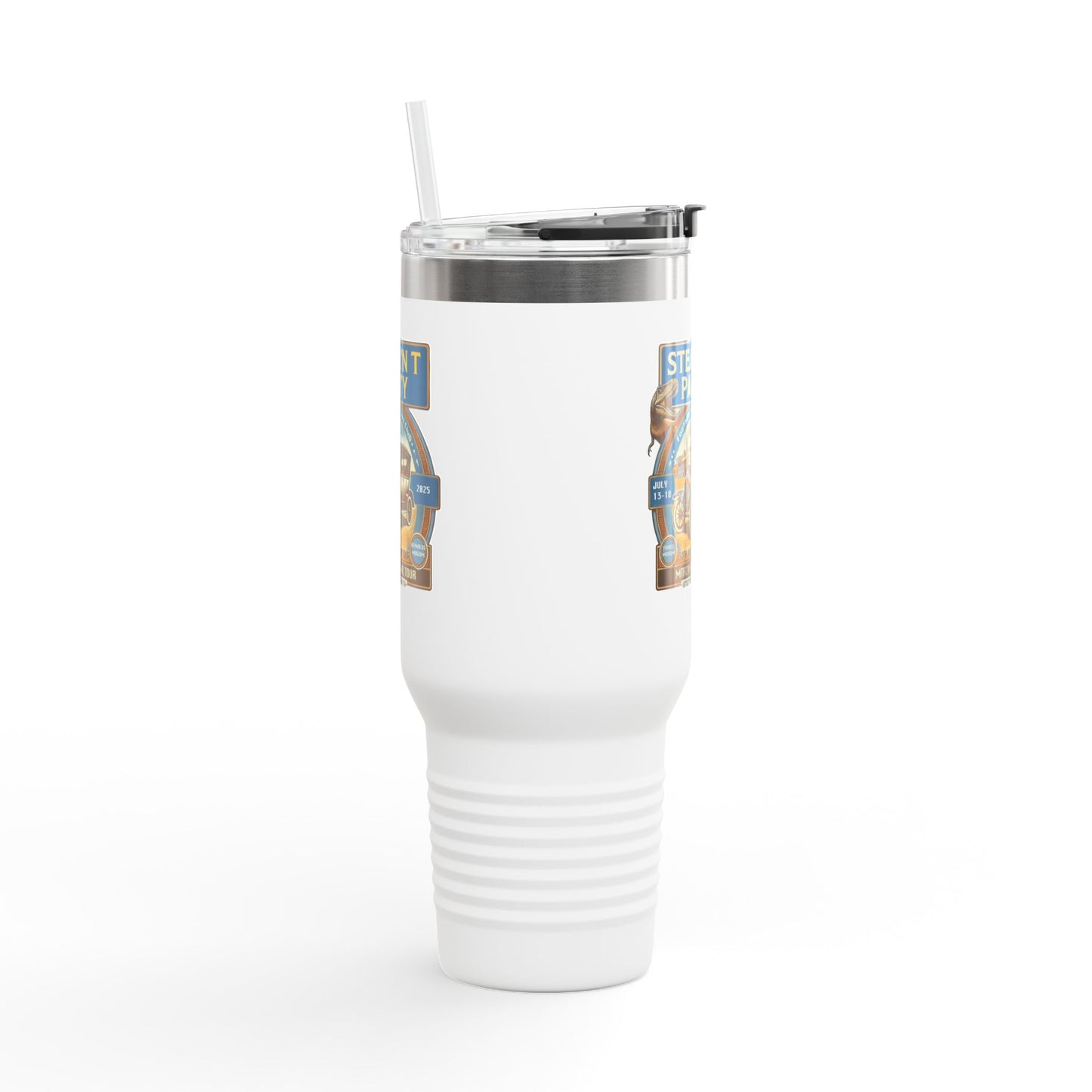 Foothills Model T Ford Club STEAM'N T PARTY Insulated Travel Mug - 40oz