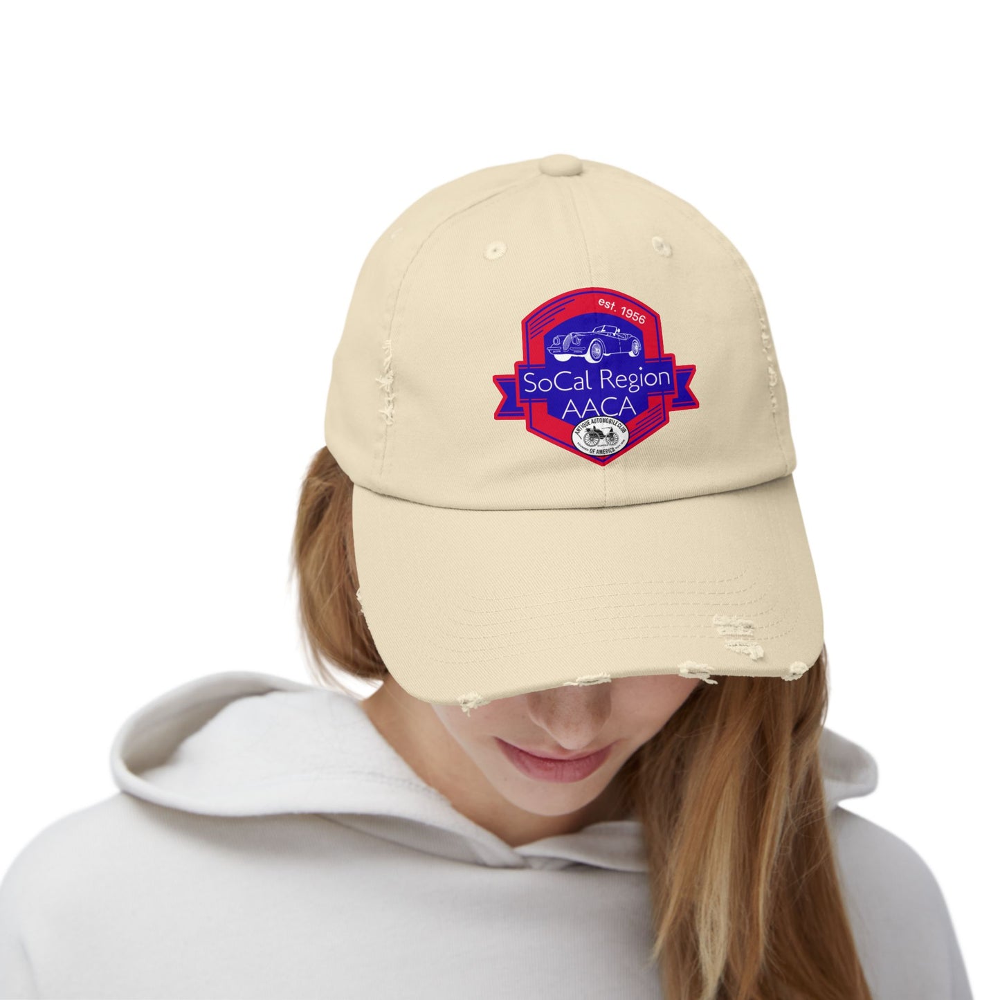 Vintage Inspired SoCal Region AACA Distressed Cap