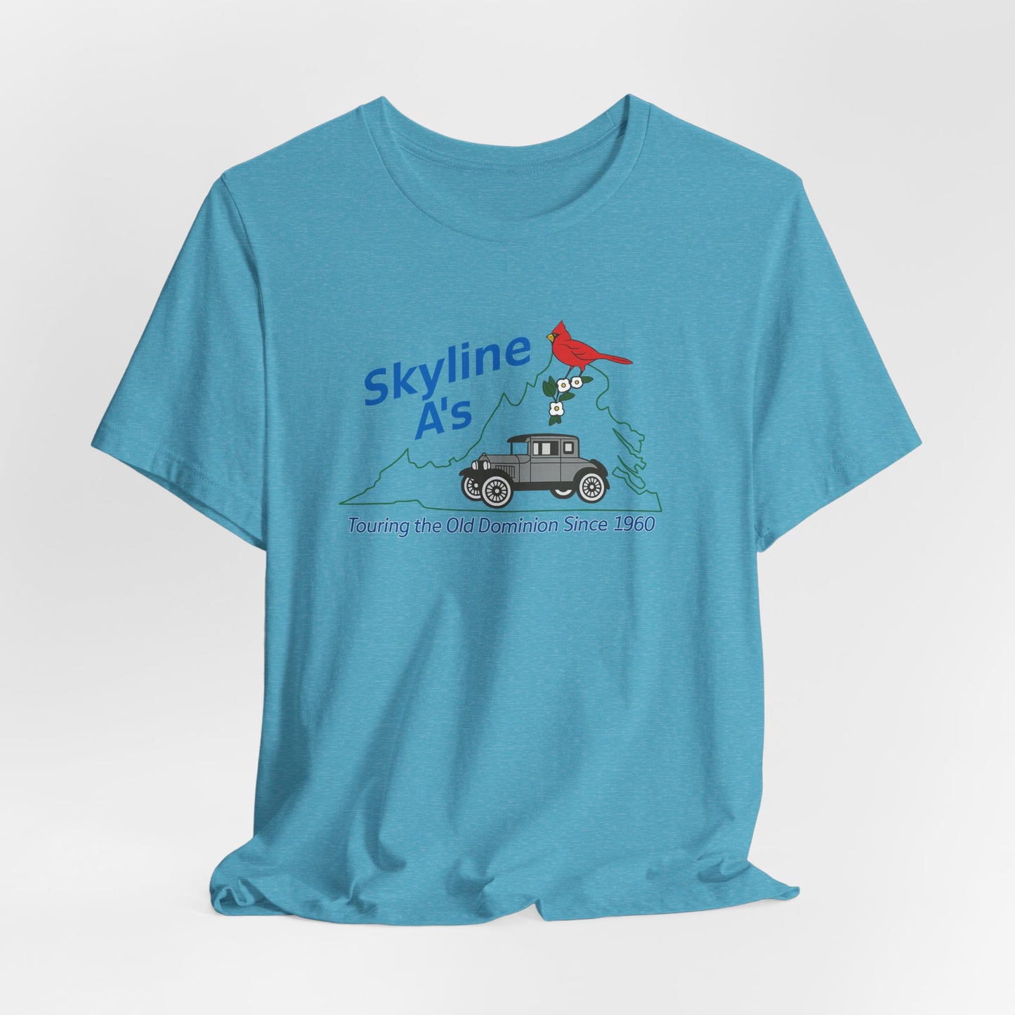 Skyline A's Virginia Roadtrip T-Shirt – "Touring the Old Dominion Since 1960"
