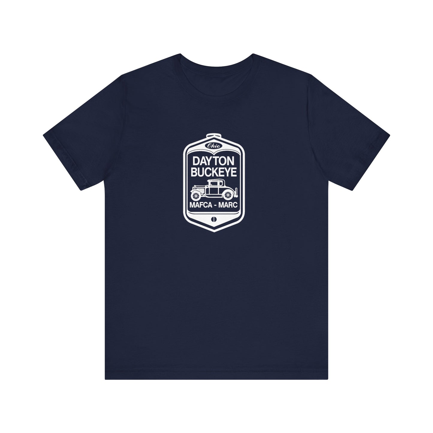 Dayton Buckeye (large front logo) Unisex Jersey Short Sleeve Tee