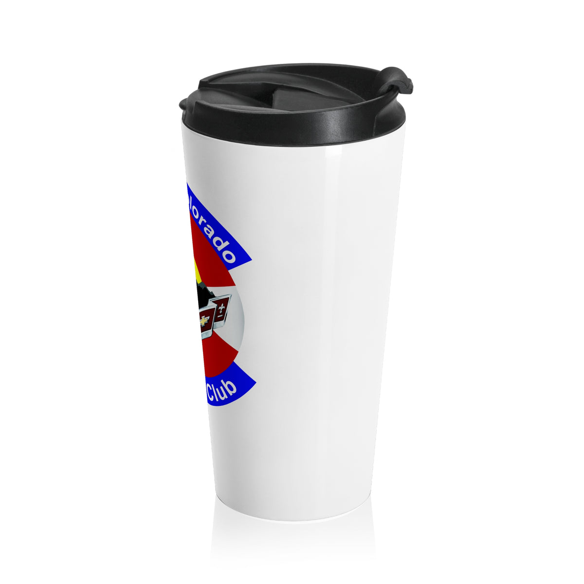 Central Colorado Corvette Club Stainless Steel Travel Mug