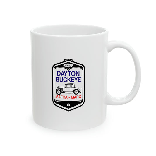 Dayton Buckeye Ceramic Mug, 11oz