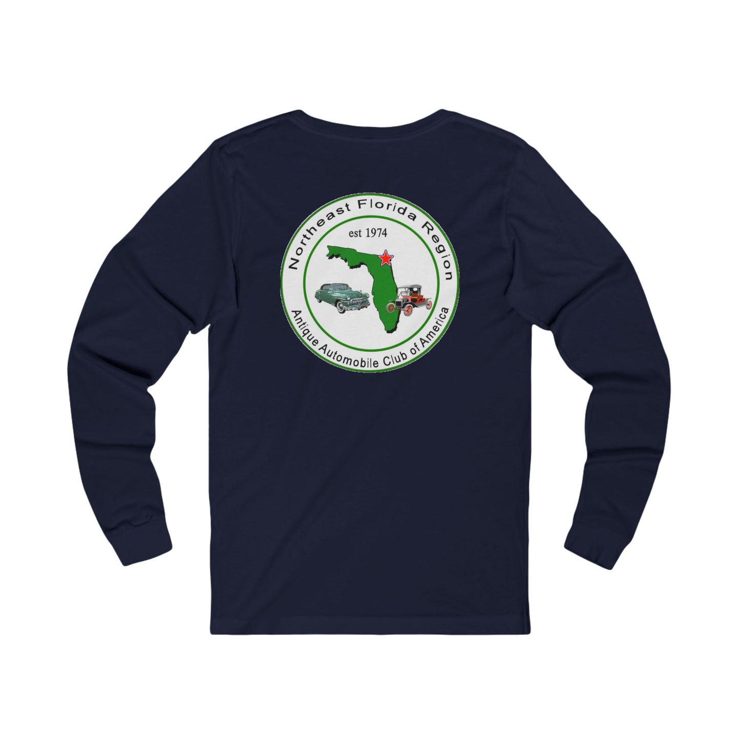 Northeast Florida Region AACA Unisex Jersey Long Sleeve Tee