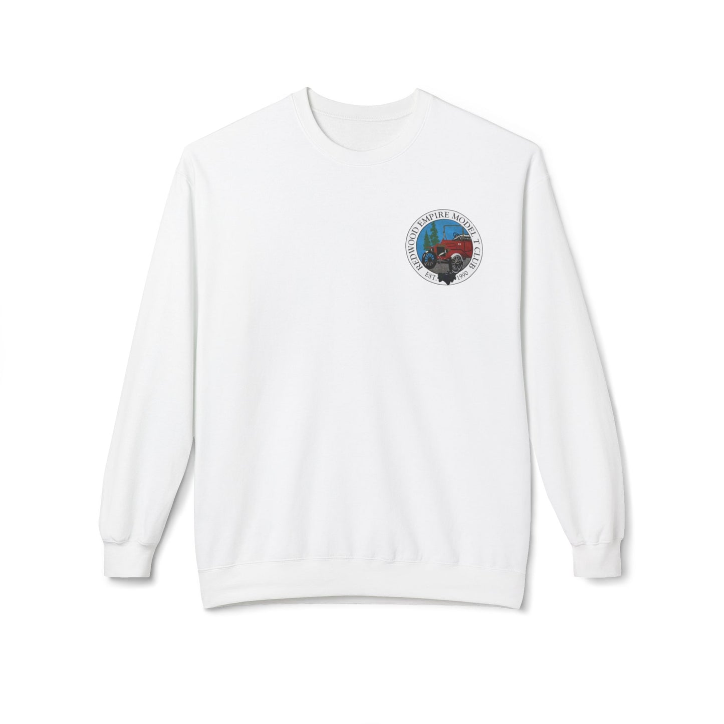 Redwood Empire Model T Club Sweatshirt - Softstyle Crewneck for Classic Car Enthusiasts