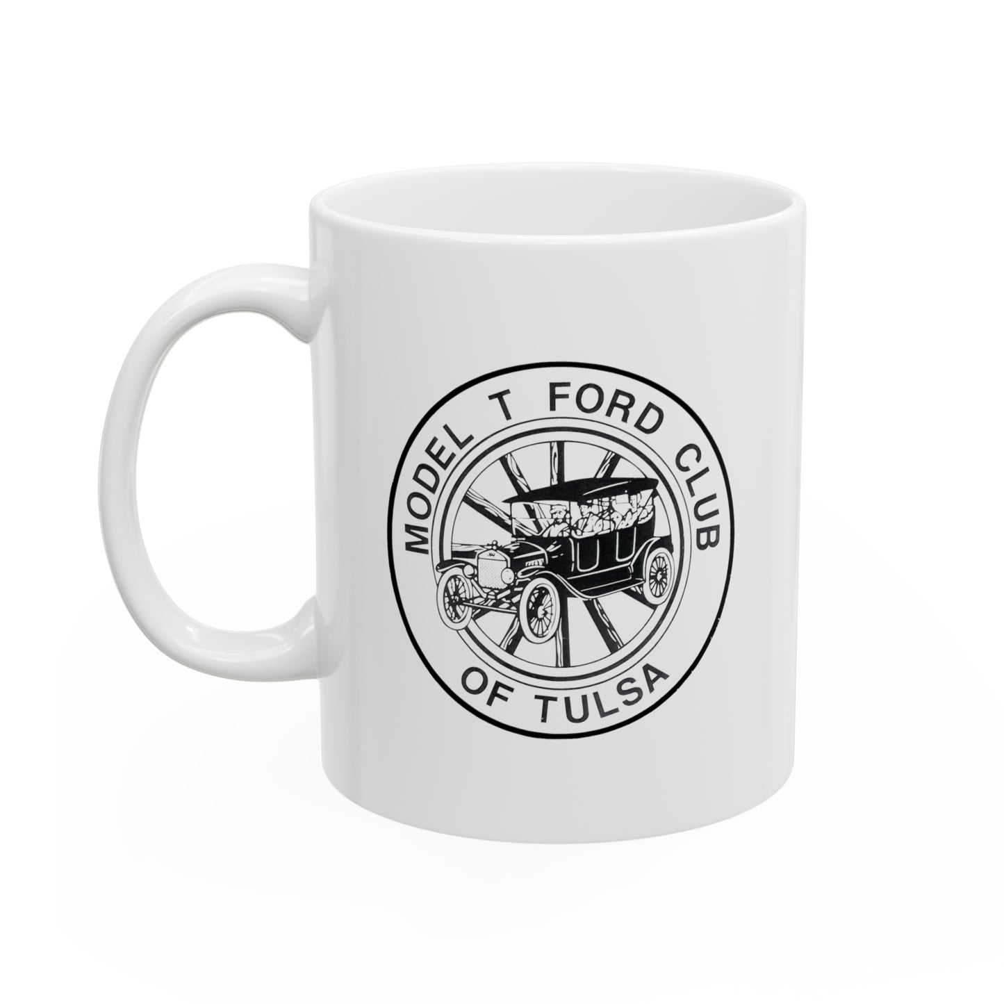 Model T Ford Club of Tulsa Ceramic Mug, 11oz