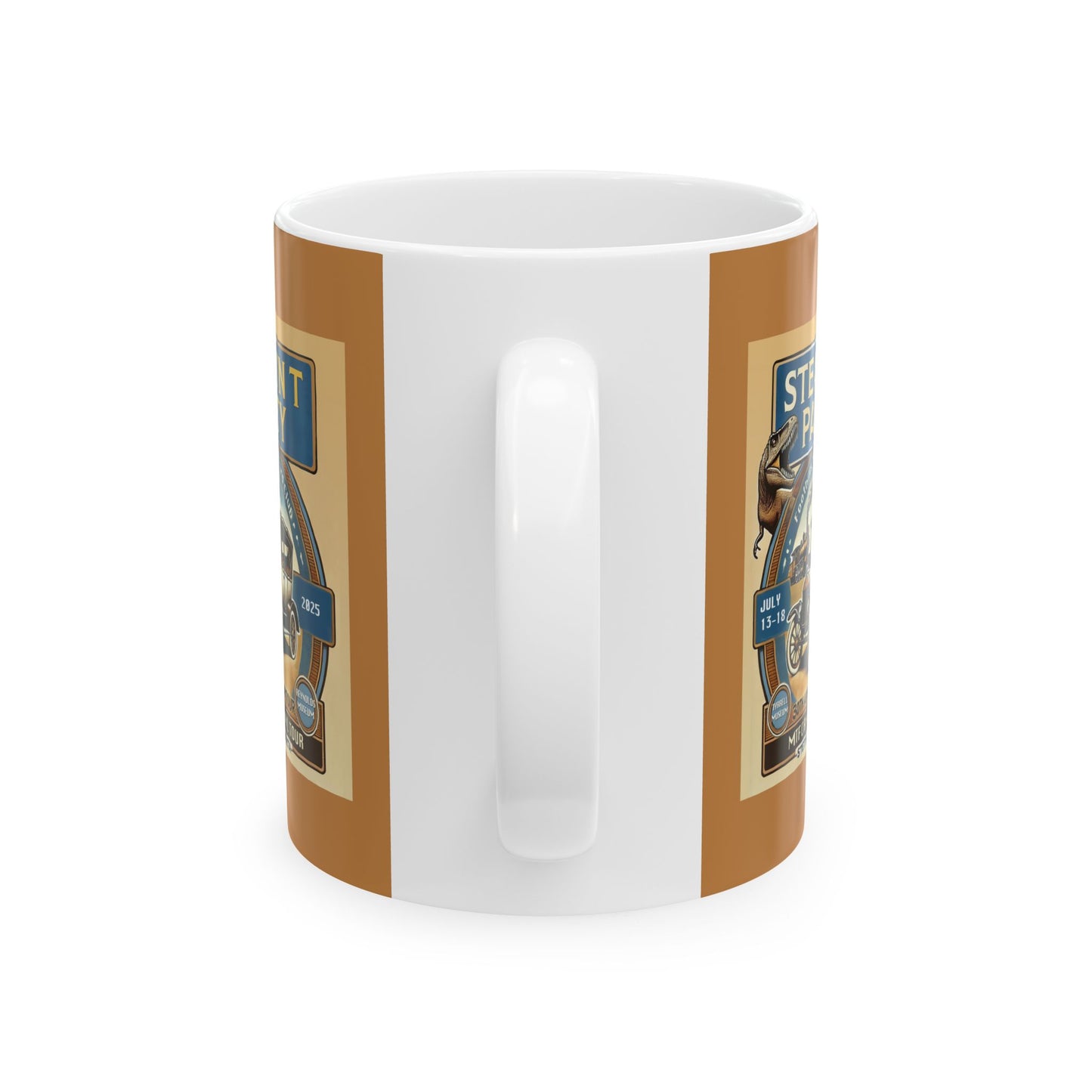 Foothills Model T Ford Club STEAM'N T PARTY Ceramic Mug - Perfect for Coffee Lovers and Gift Giving
