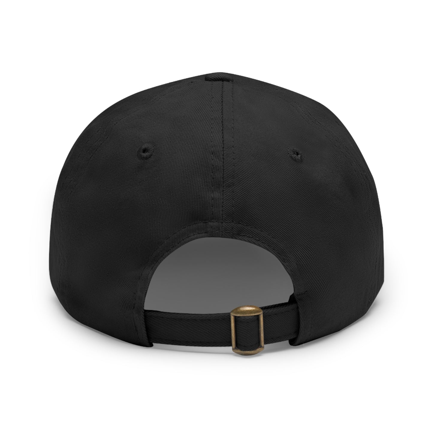 Capitol A's Dad Hat with Leather Patch (Rectangle)