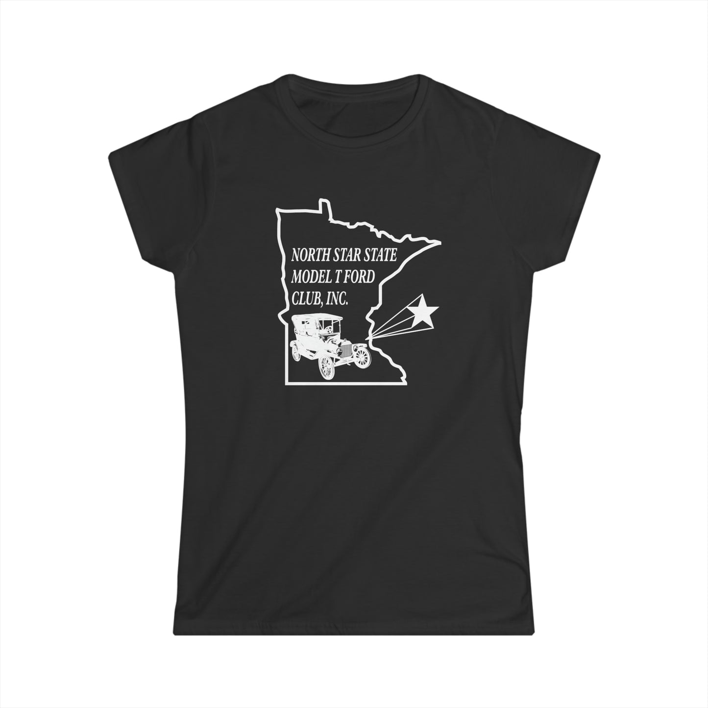 North Star State Model T Club Women's Softstyle Tee
