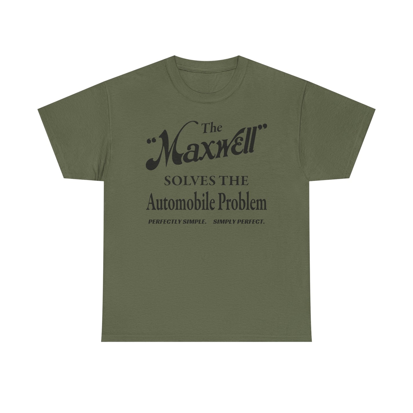 Maxwell Briscoe Motor Club – Vintage Style Unisex Heavy Cotton T-Shirt, Car Enthusiast Gift, Retro Graphic Tee, Casual Wear