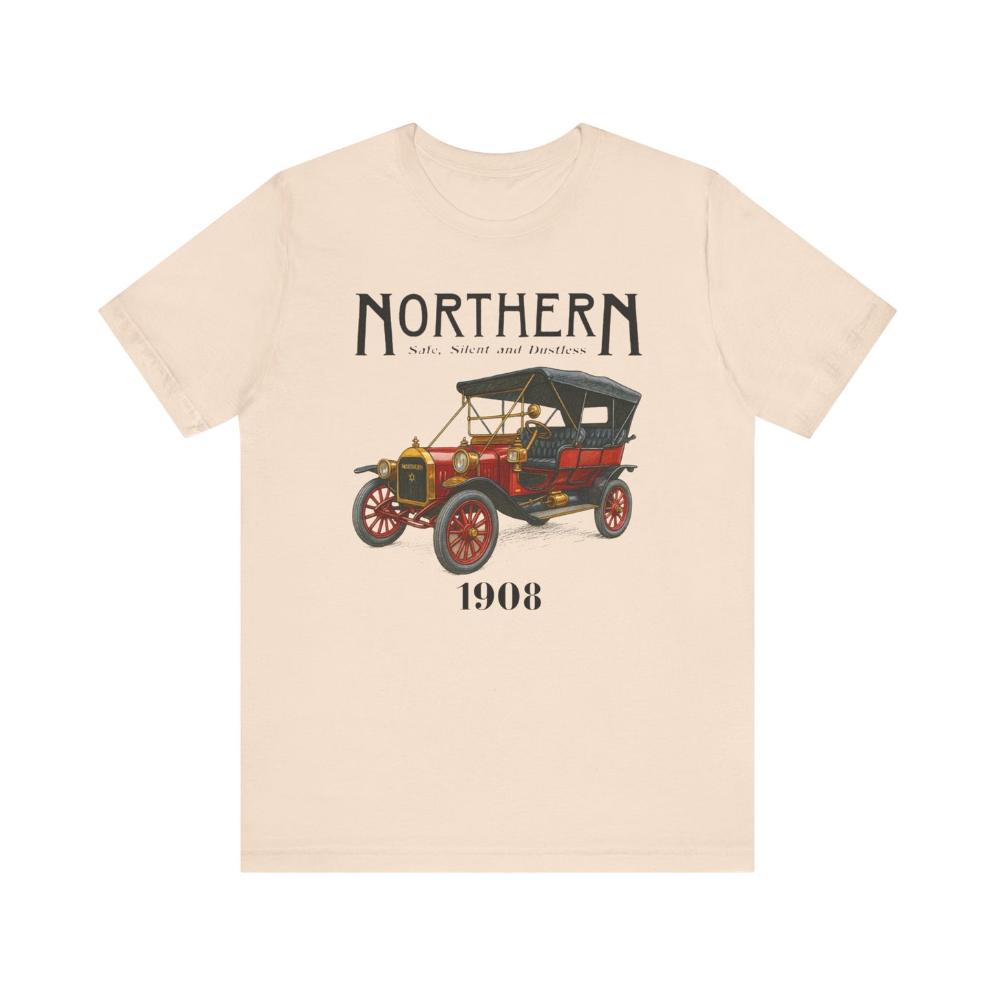 1908 Northern - Vintage Car Graphic Unisex Tee