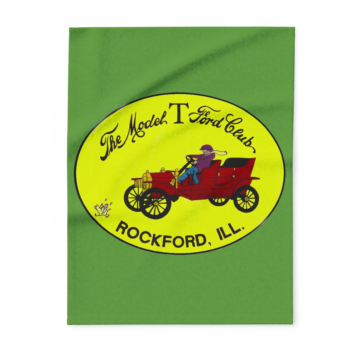 Rockford Model T Ford Club Arctic Fleece Blanket