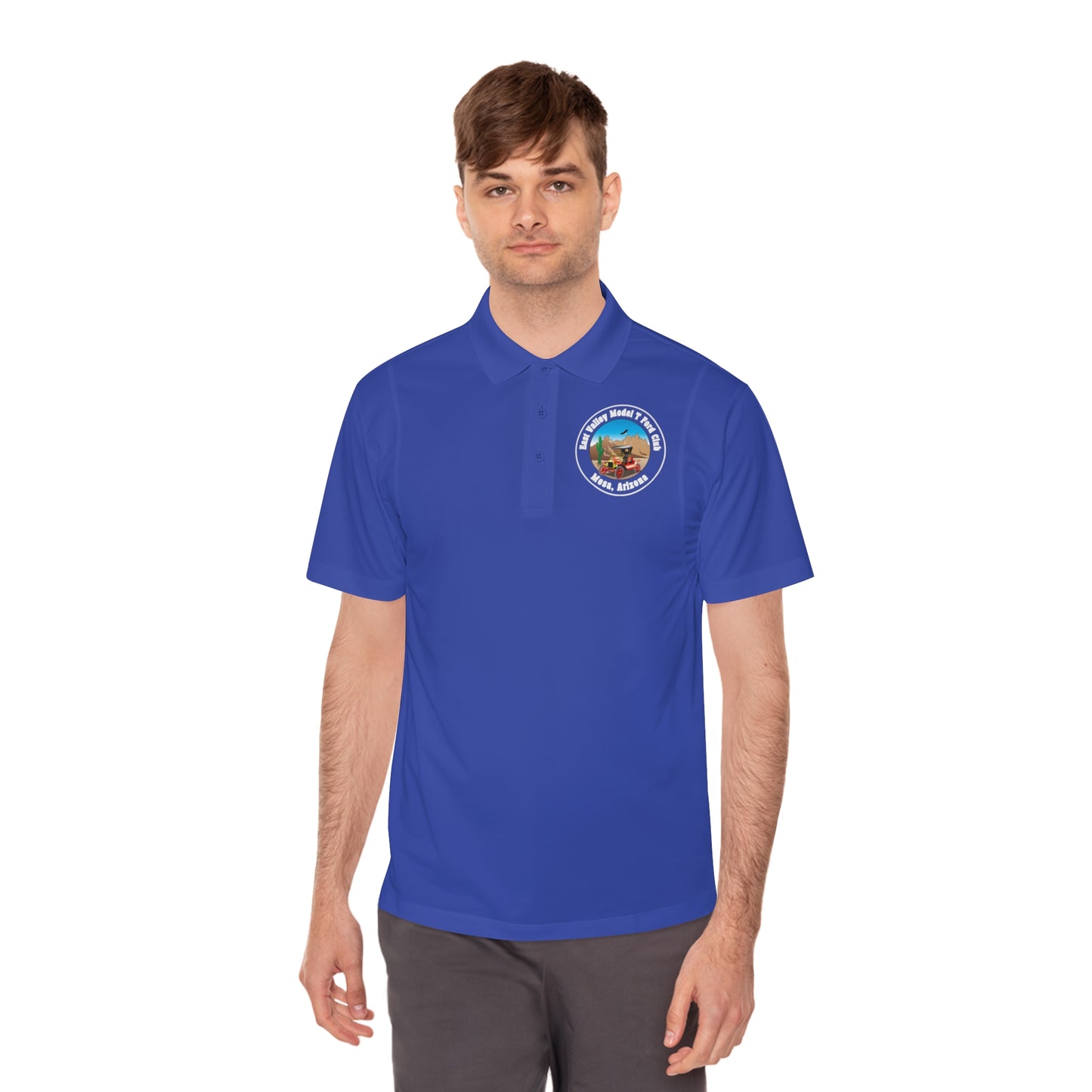 East Valley Model T Ford Club Men's Sport Polo Shirt