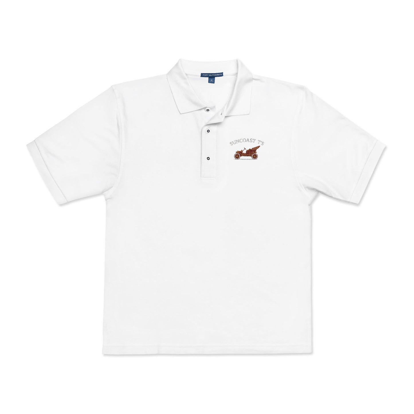 Suncoast T's - Stylish Embroidered Unisex Polo Shirt for Casual Wear