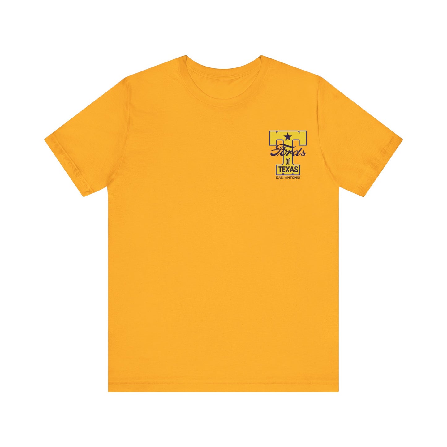 T Fords of Texas (front and back print) Unisex Jersey Short Sleeve Tee