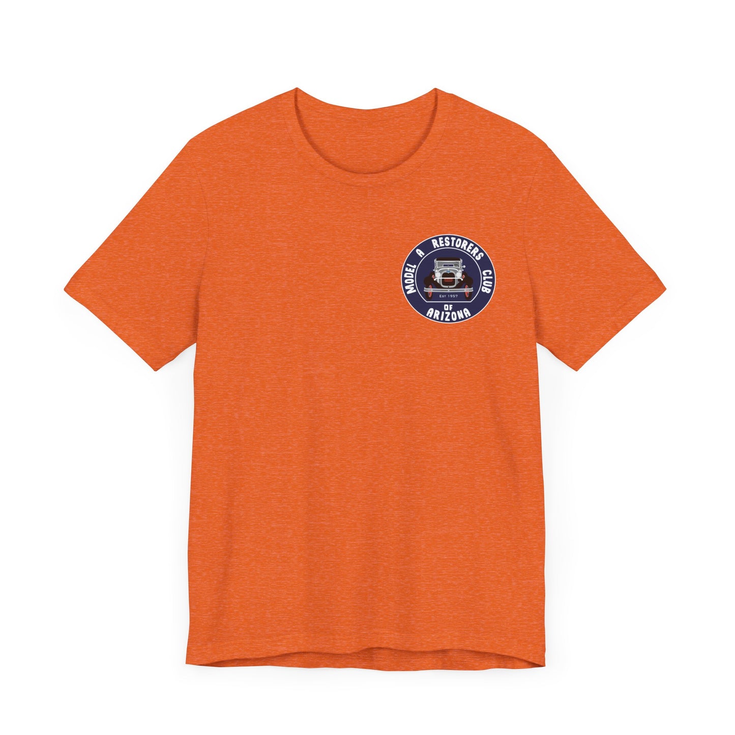 MARC of Arizona (front and back logos) Unisex Jersey Tee - Classic Car Enthusiast Shirt