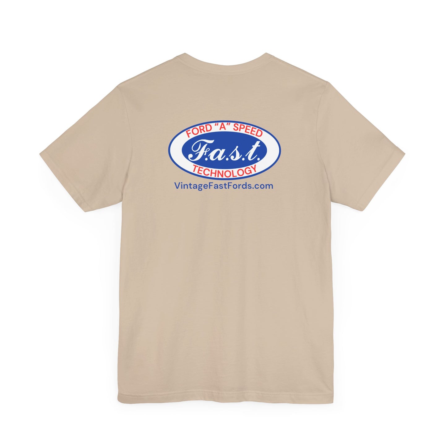 F.a.s.t. Ford "A" Speed Technology (front & back logo) Unisex Tee