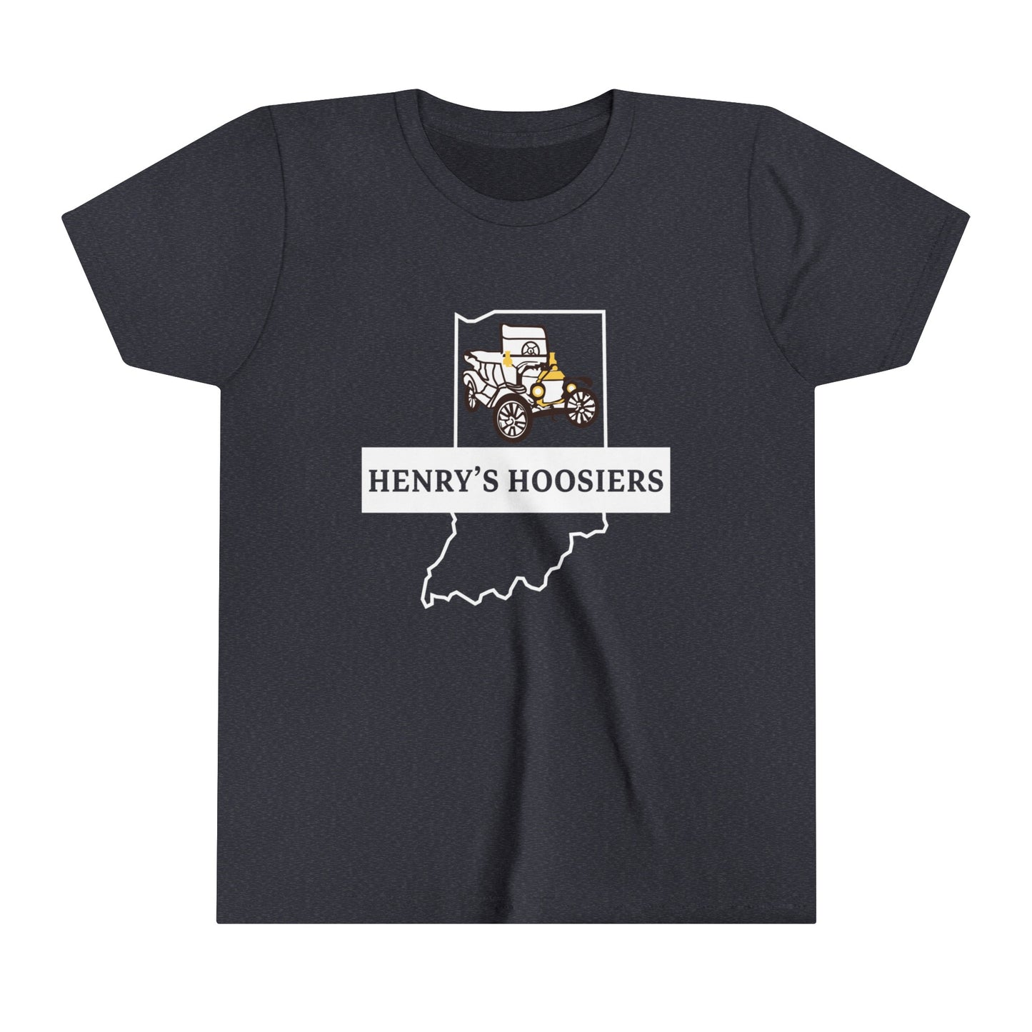 Henry's Hoosiers Model T Club Youth Short Sleeve Tee