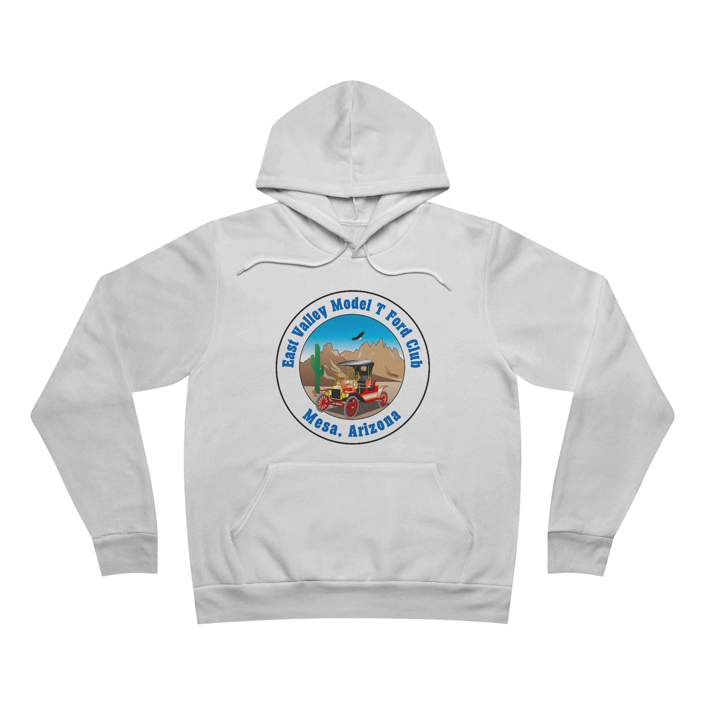 East Valley Model T Ford Club Unisex Sponge Fleece Pullover Hoodie