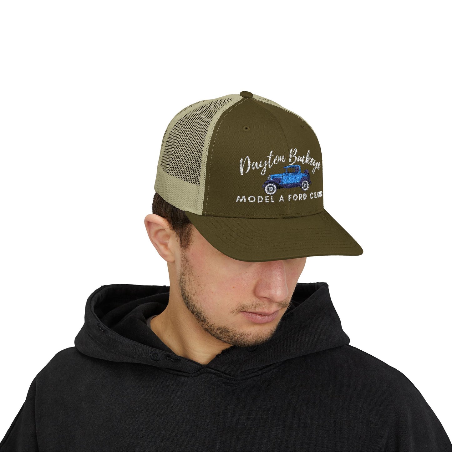 Dayton Buckeye Model A Ford Club Snapback Trucker Cap