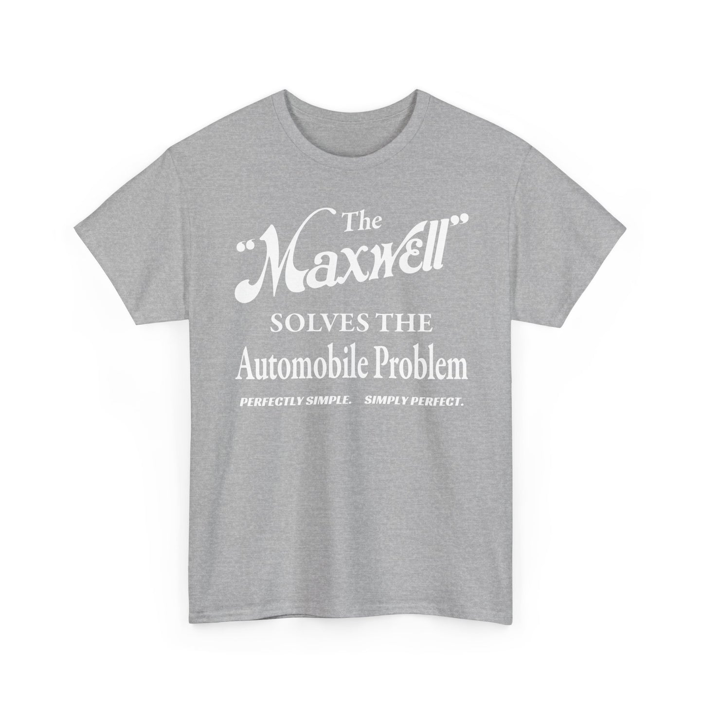 Maxwell Briscoe Motor Club - T-Shirt, Heavy Unisex Cotton Graphic Shirt, Gift for Car Enthusiasts, Perfect for Everyday Wear
