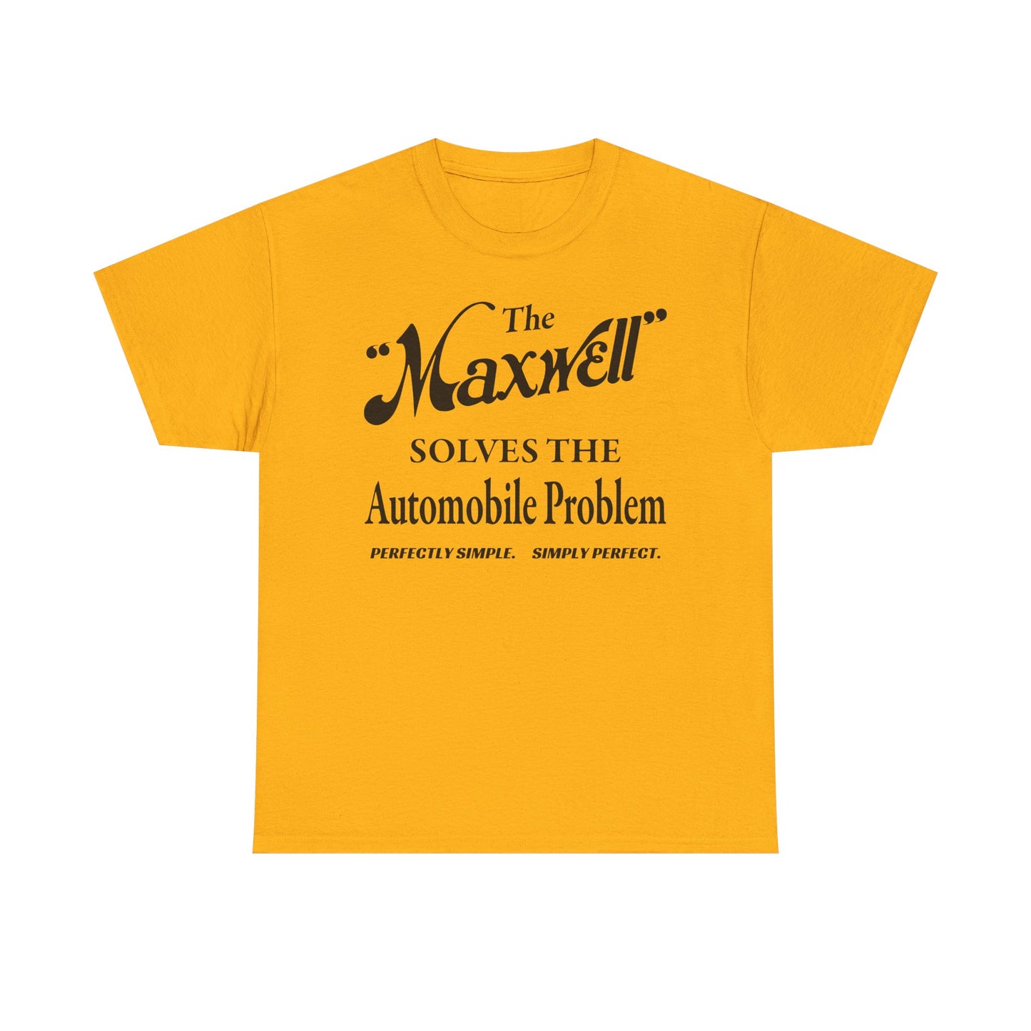 Maxwell Briscoe Motor Club – Vintage Style Unisex Heavy Cotton T-Shirt, Car Enthusiast Gift, Retro Graphic Tee, Casual Wear