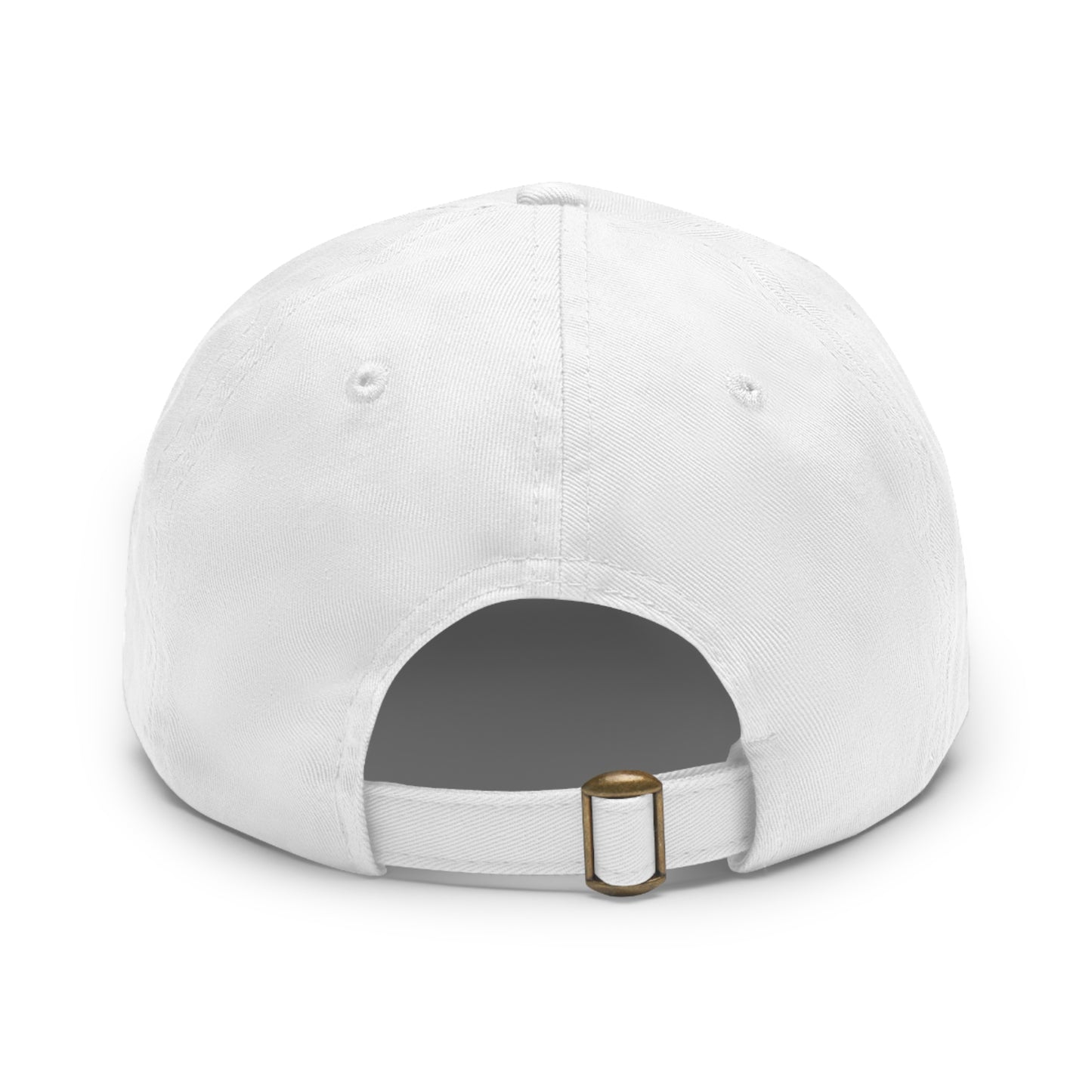 Capitol A's Dad Hat with Leather Patch (Rectangle)