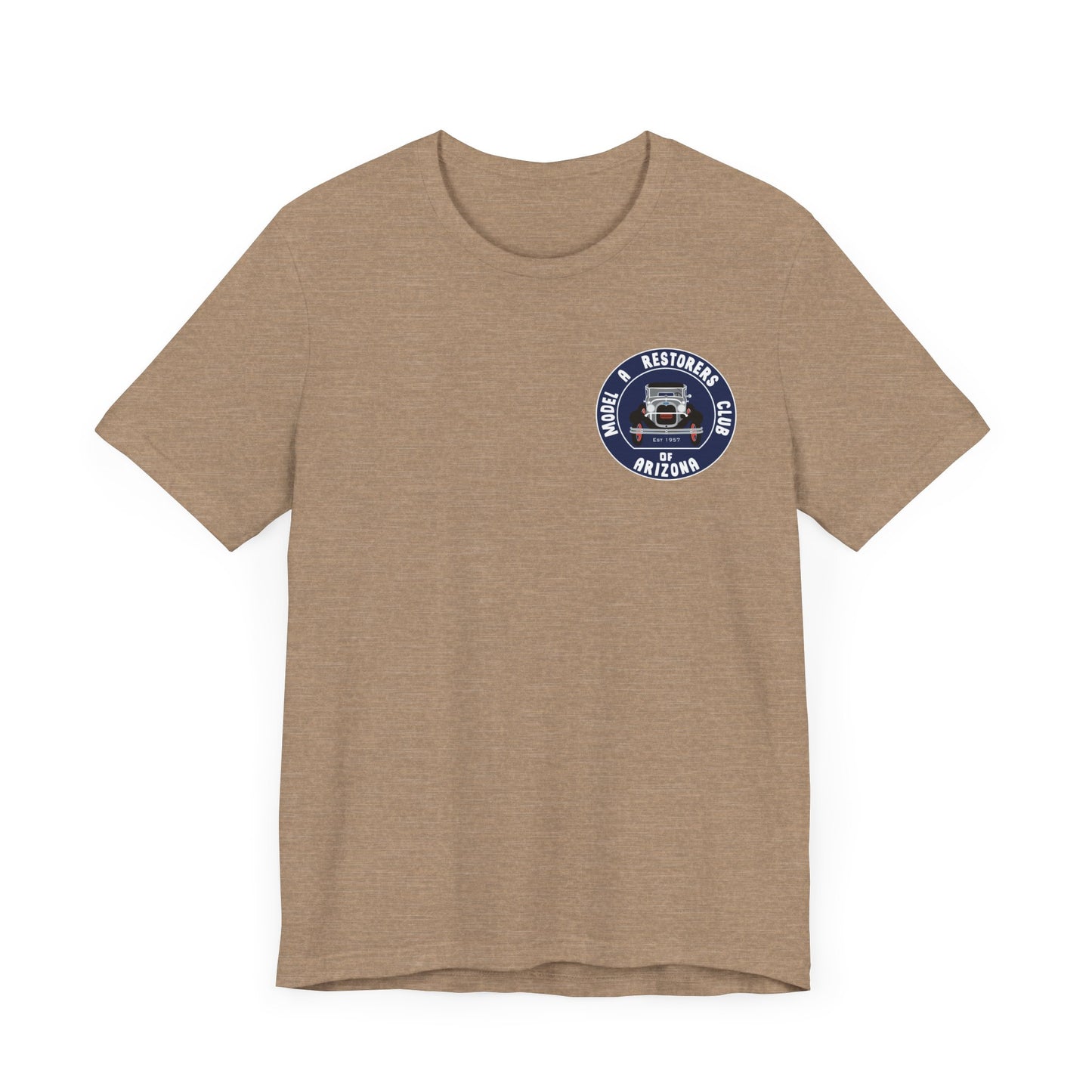 MARC of Arizona (front and back logos) Unisex Jersey Tee - Classic Car Enthusiast Shirt