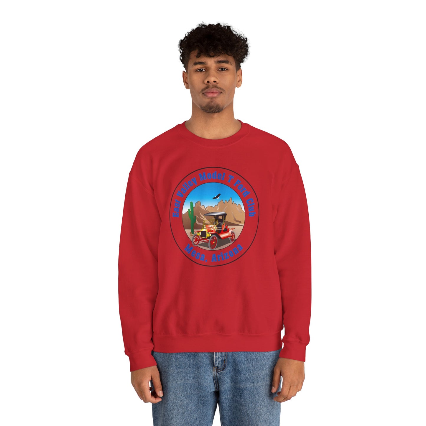 East Valley Model T Ford Club Unisex Heavy Blend™ Crewneck Sweatshirt