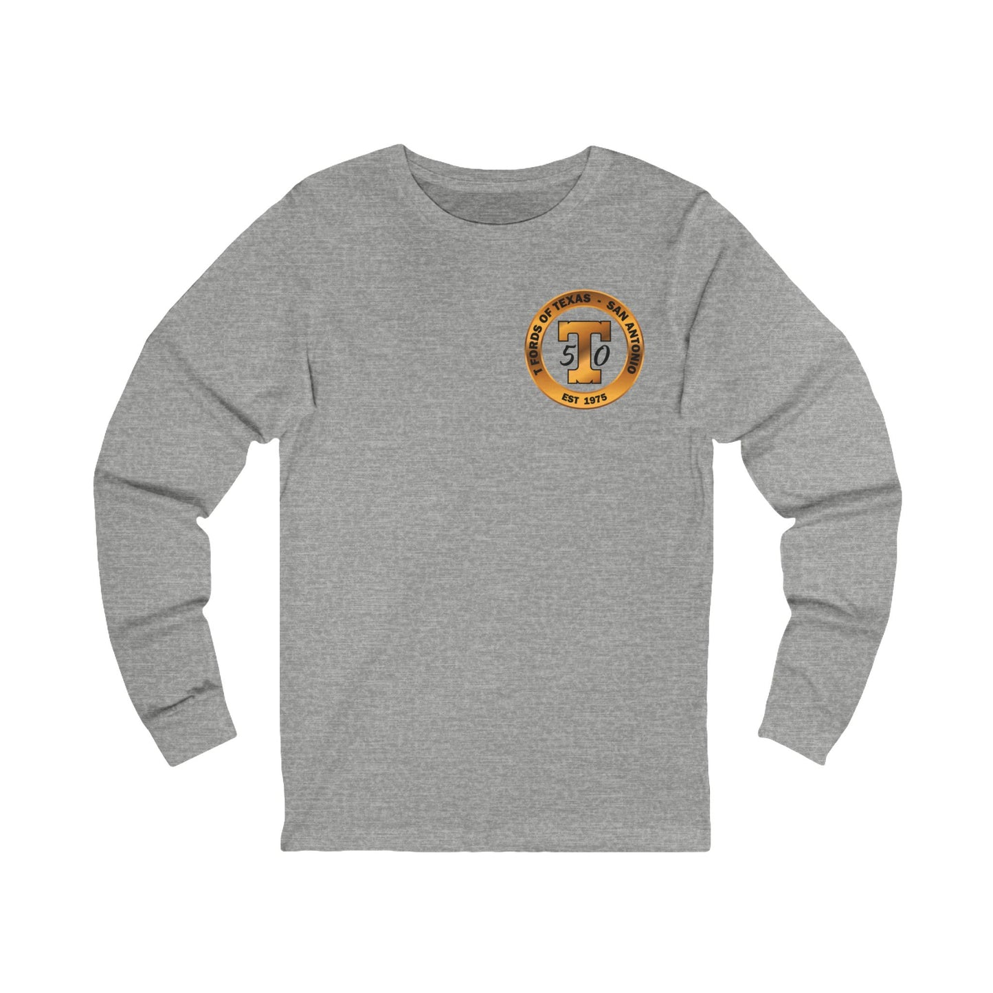 T Fords of Texas Anniversary Unisex Jersey Long Sleeve Tee - Retro Style Shirt