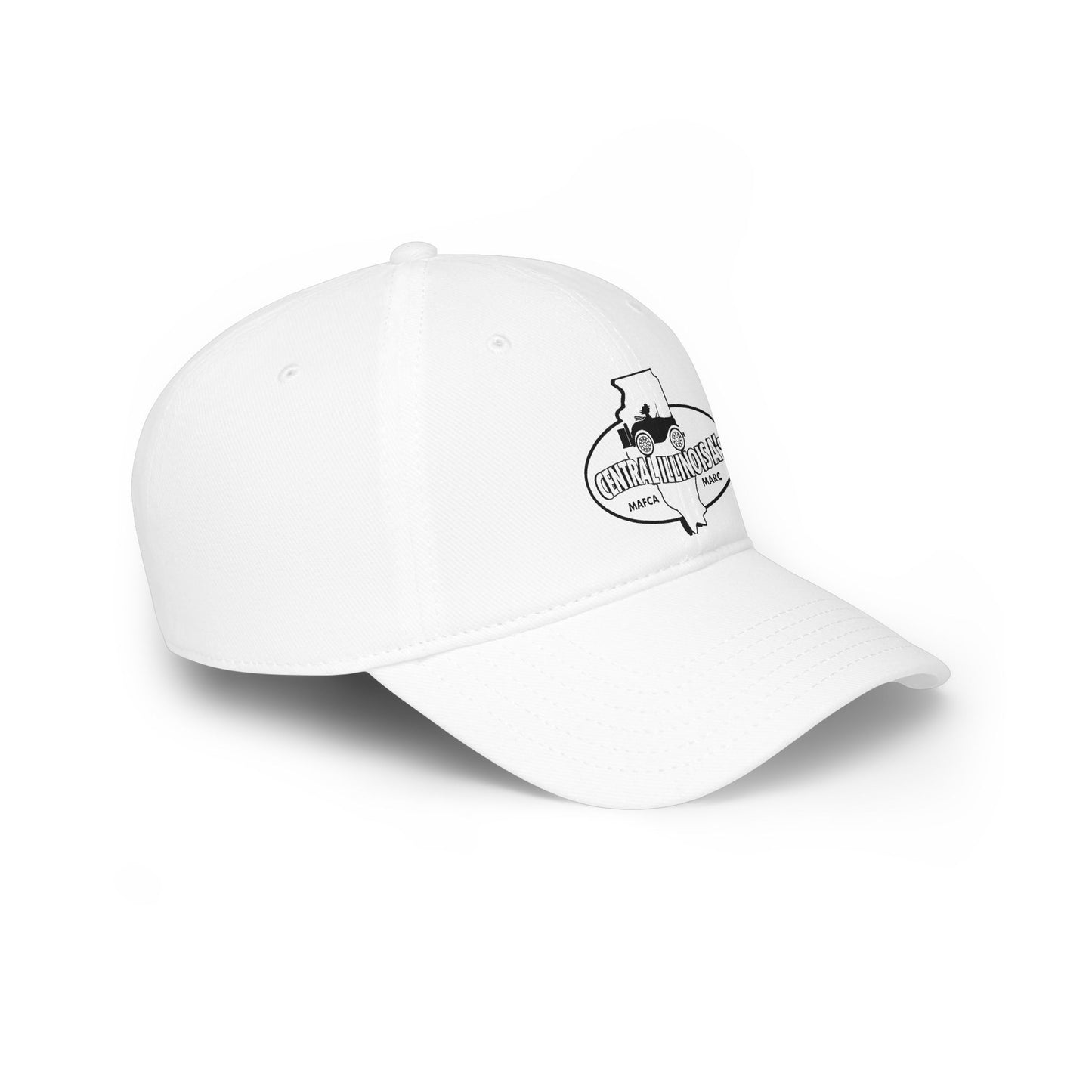 Central Illinois A's Low Profile Baseball Cap – Vintage State Logo Hat