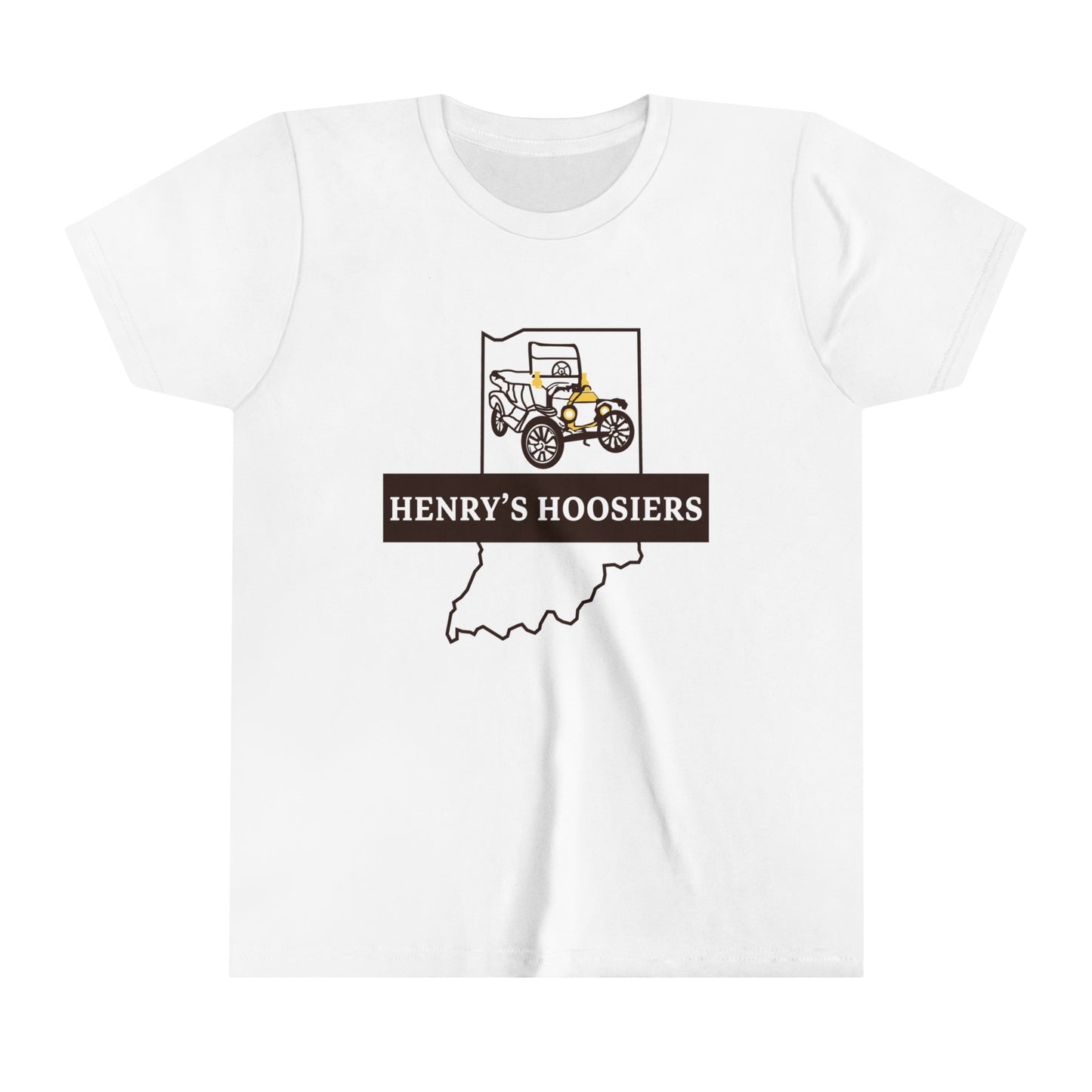 Henry's Hoosiers Model T Club Youth Short Sleeve Tee
