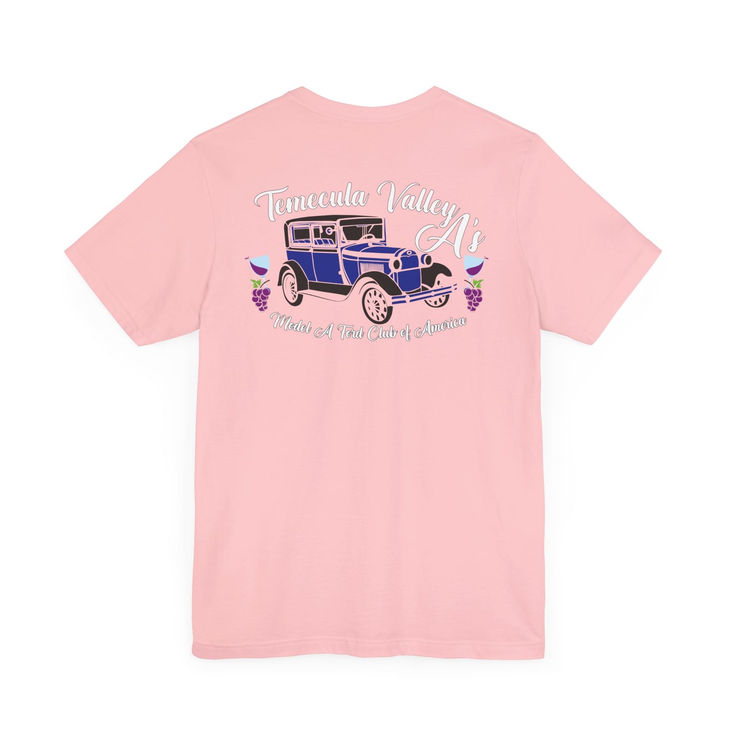 Temecula Valley A's (front and back print) Unisex Jersey Short Sleeve Tee