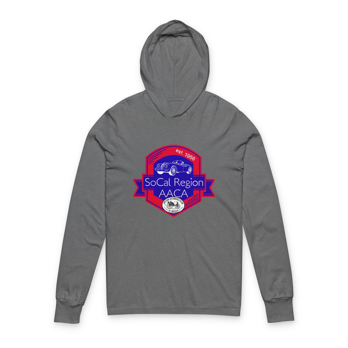 Classic Car Enthusiast Unisex Hooded Long Sleeve Tee - SoCal Region AACA