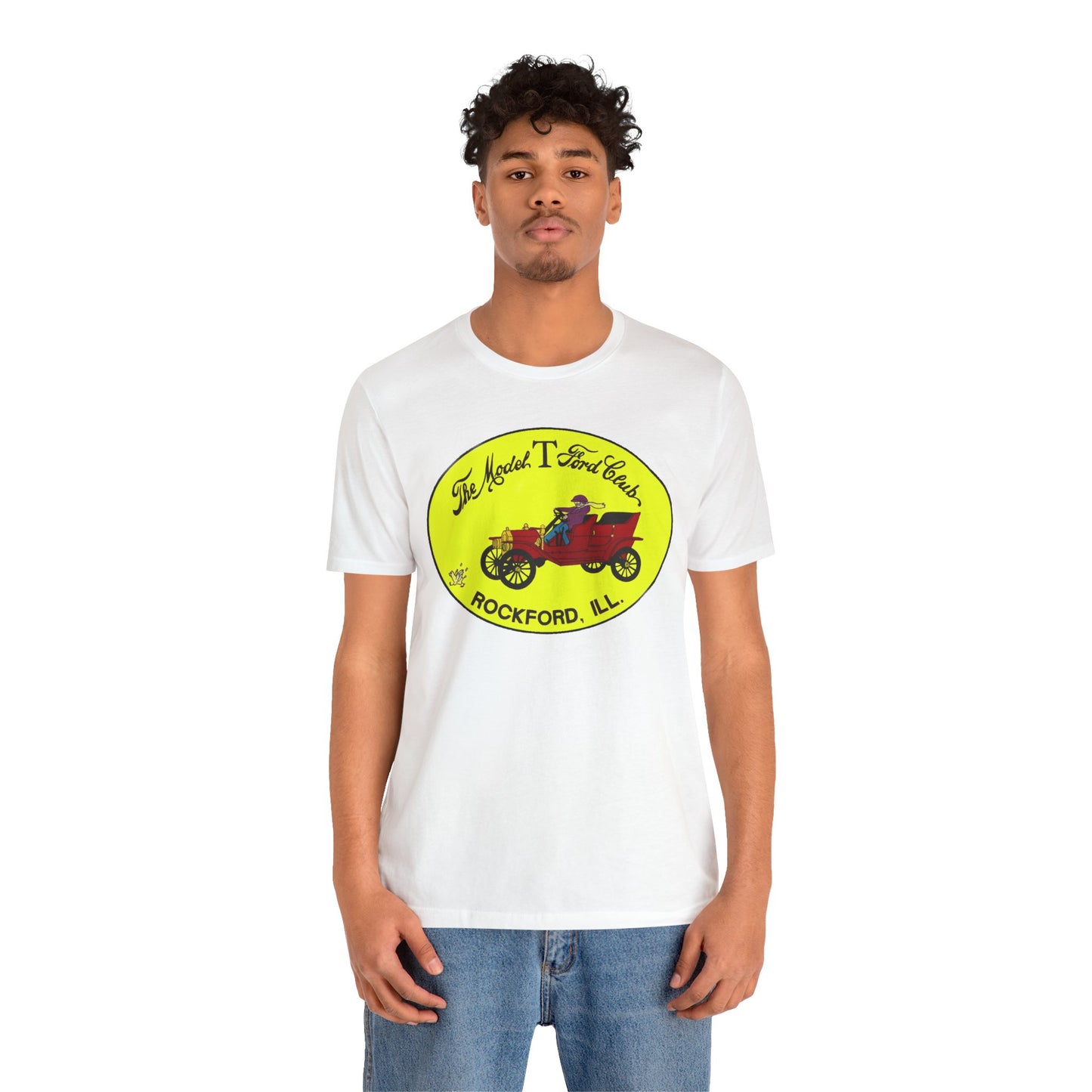 Rockford Model T Ford Club Unisex Jersey Short Sleeve Tee