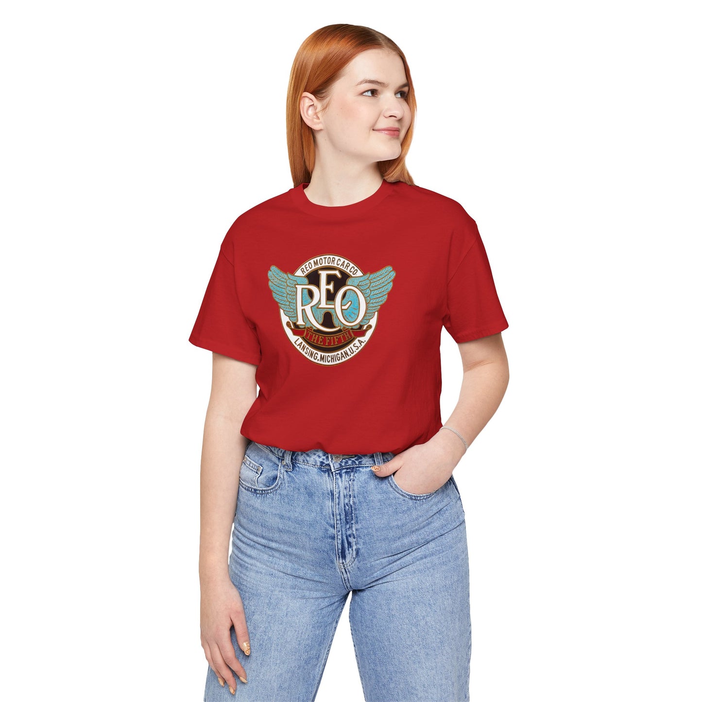 REO The Fifth 1912-1919 T‑Shirt — Retro Motor Club Graphic Tee