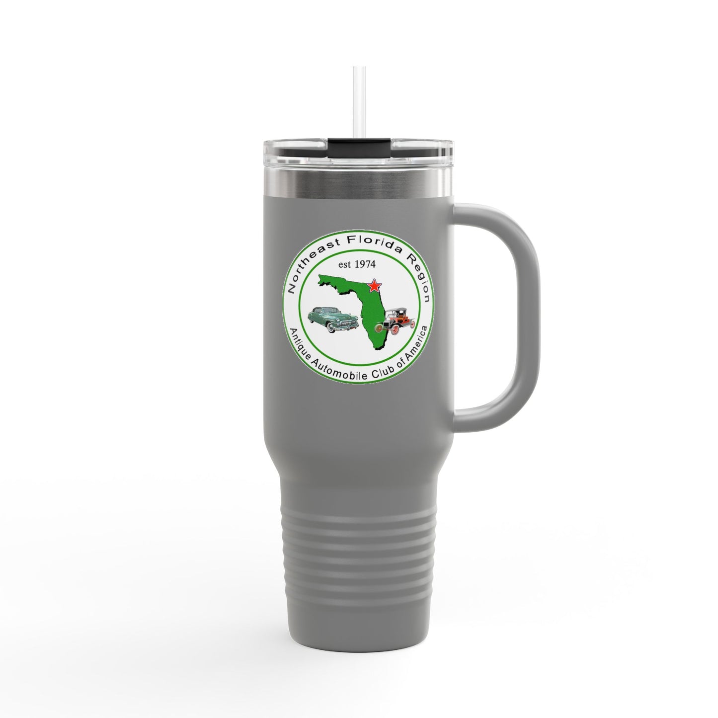 Northeast Florida Region AACA Insulated Travel Mug - Perfect for Road Trips & Outdoor Adventures