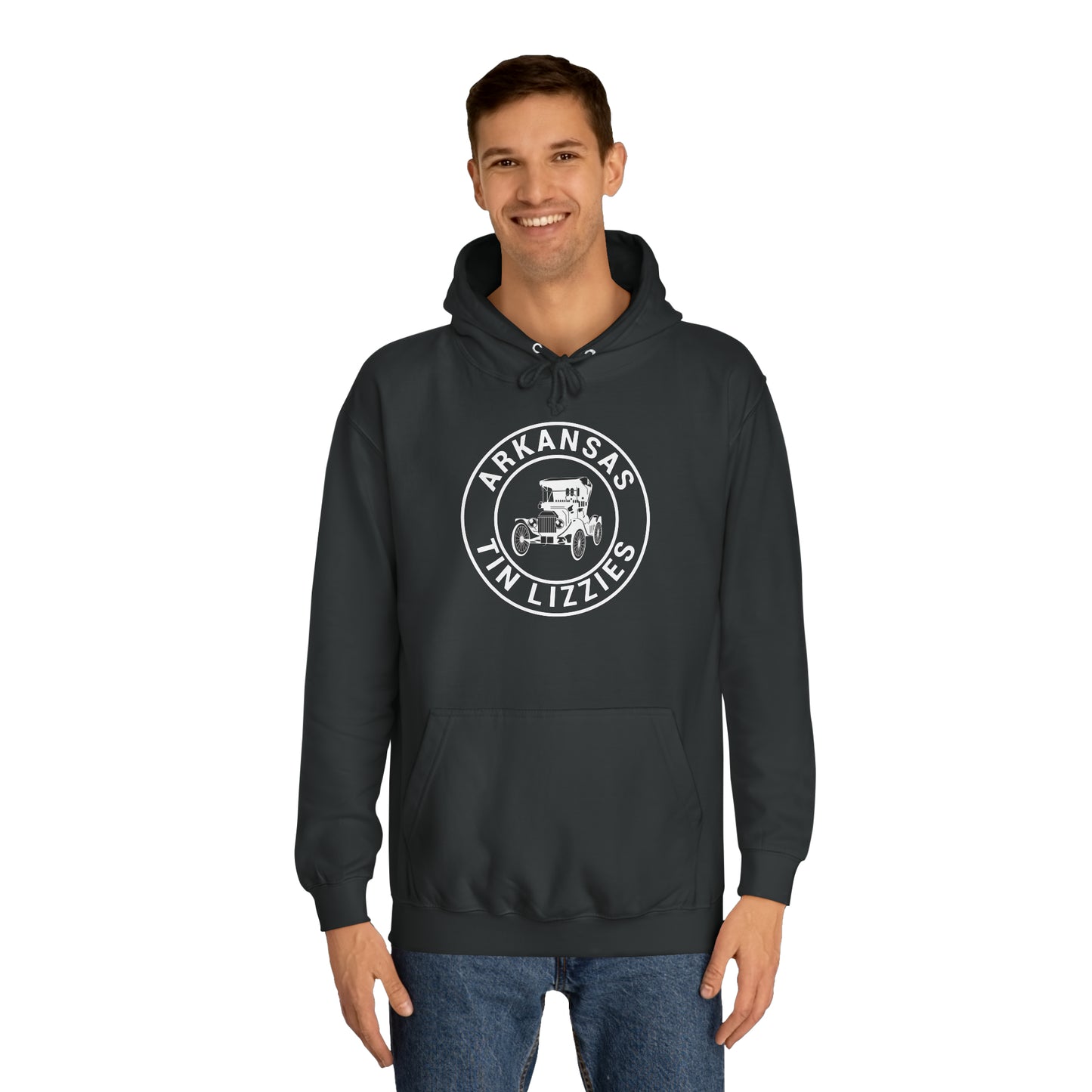 Arkansas Tin Lizzies Unisex College Hoodie