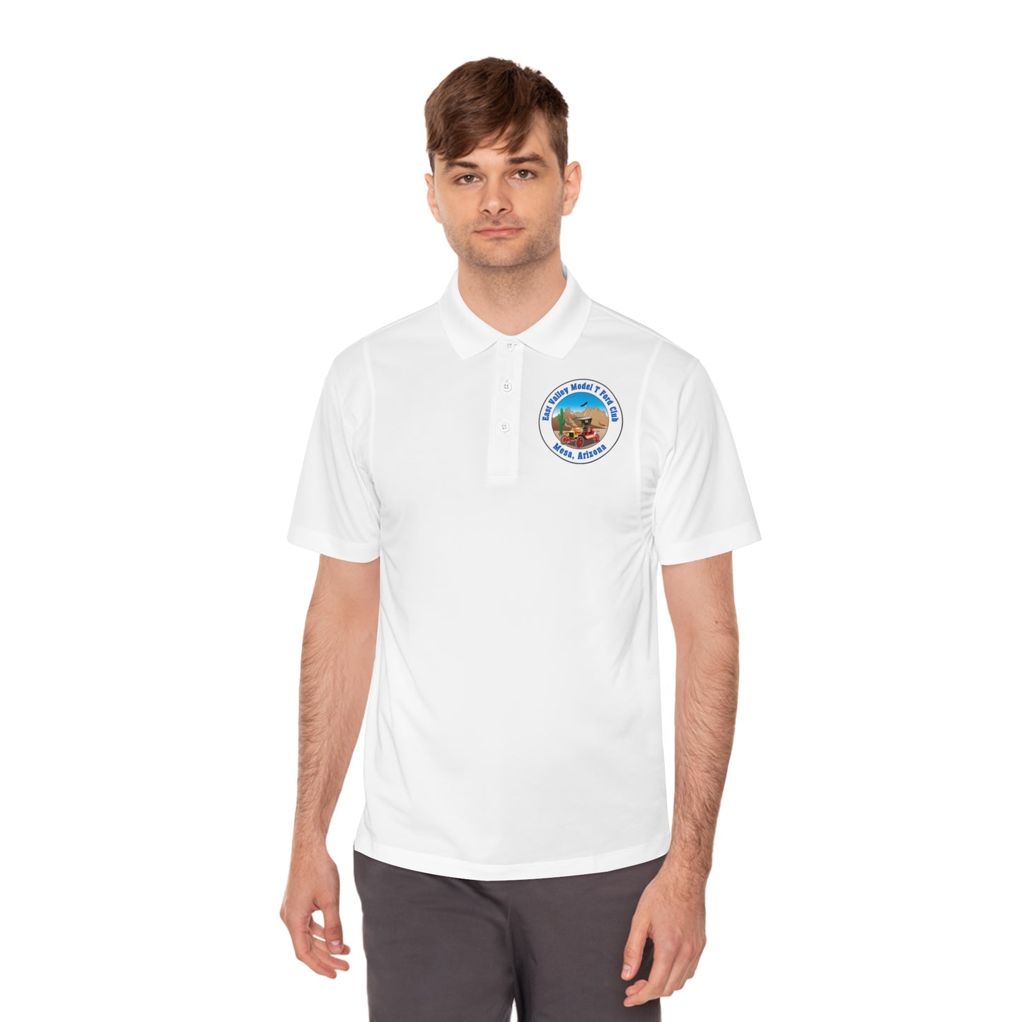 East Valley Model T Ford Club Men's Sport Polo Shirt