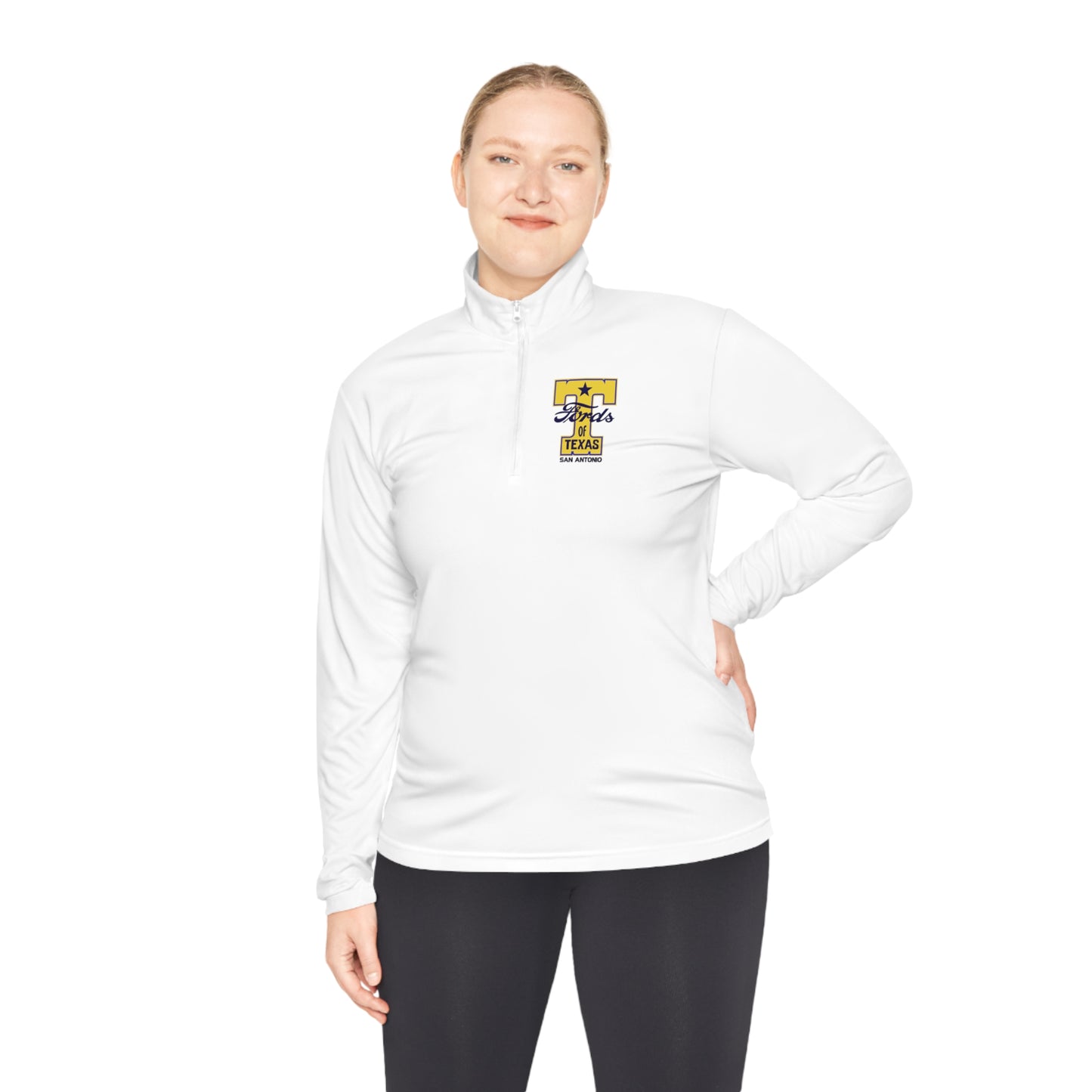 T Fords of Texas Unisex Quarter-Zip Pullover