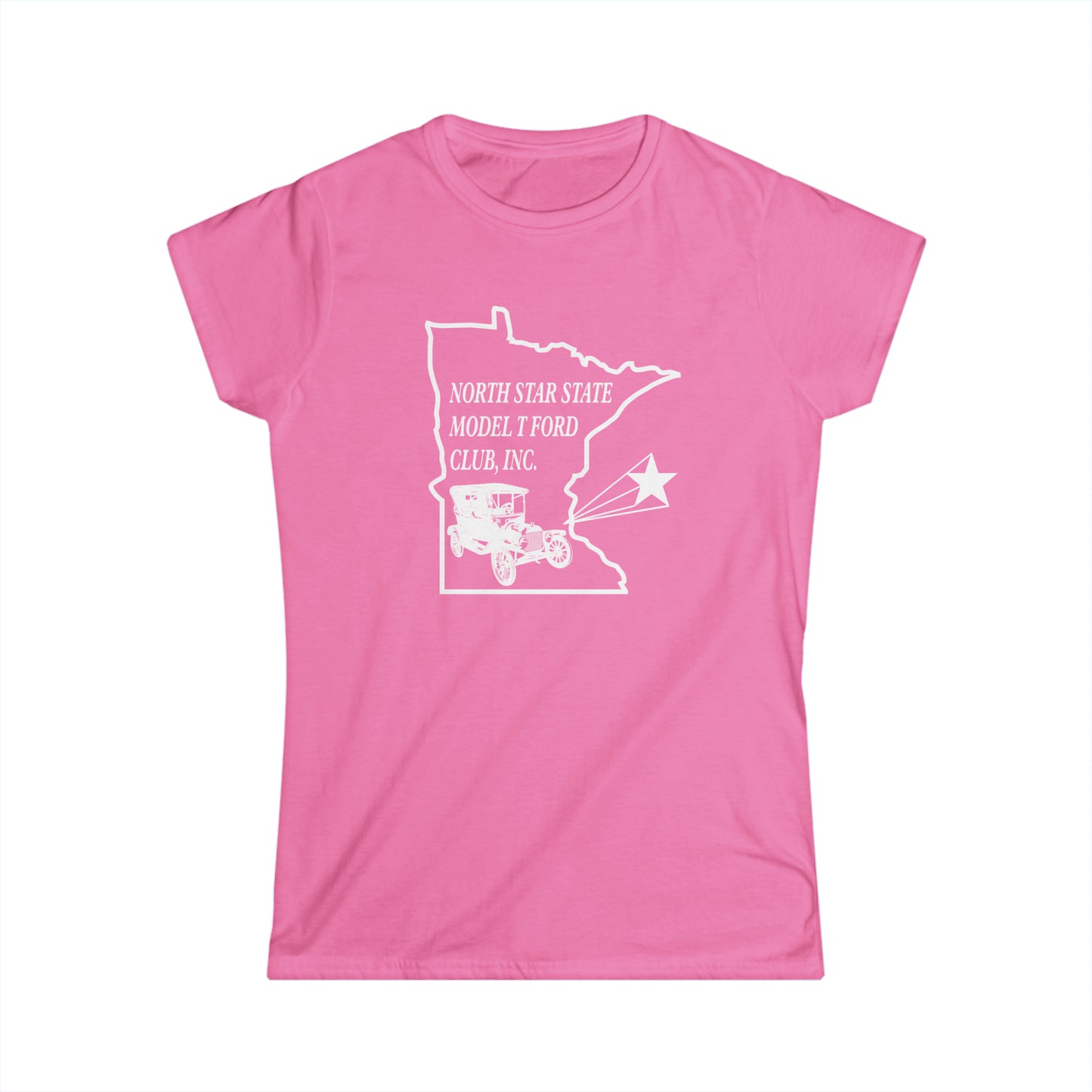 North Star State Model T Club Women's Softstyle Tee