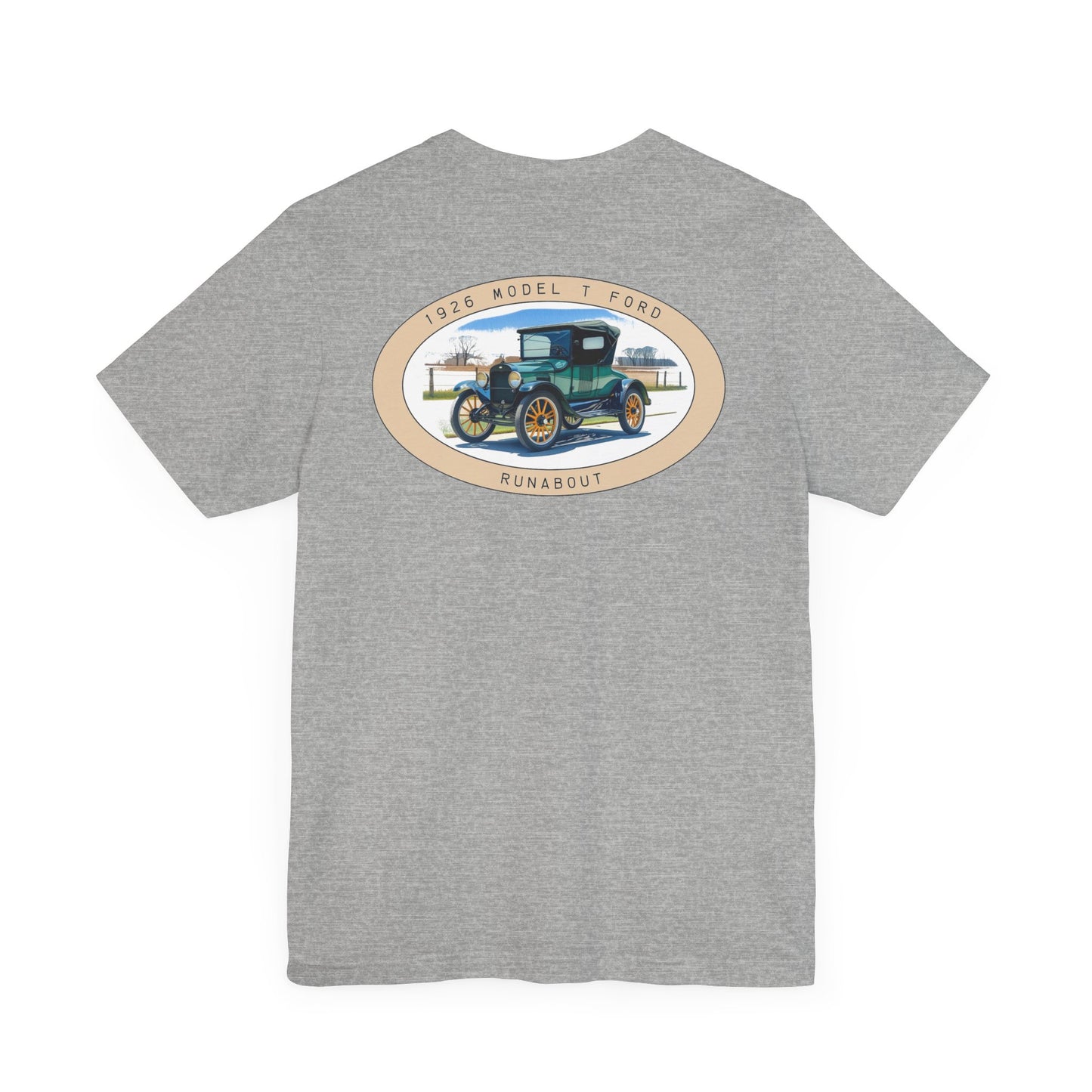 1926 Model T Ford Runabout, Unisex Casual Summer Wear, Gift for Car Enthusiasts