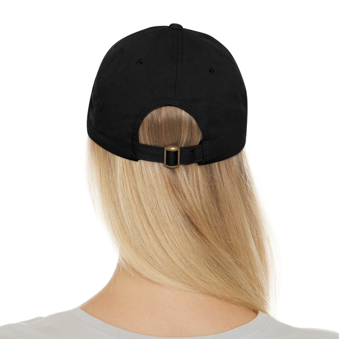T Fords of Texas Dad Hat with Leather Patch (Round)