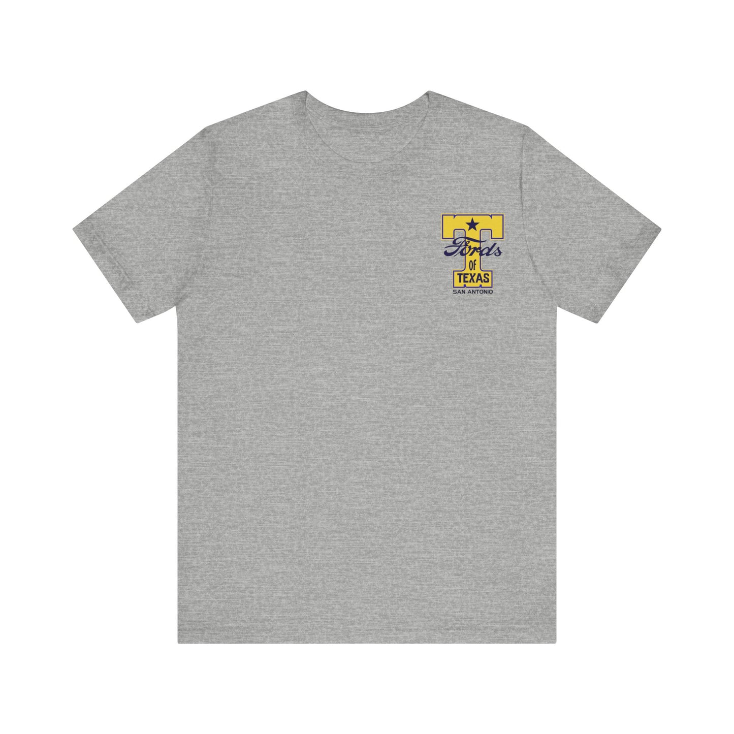 T Fords of Texas (front and back print) Unisex Jersey Short Sleeve Tee