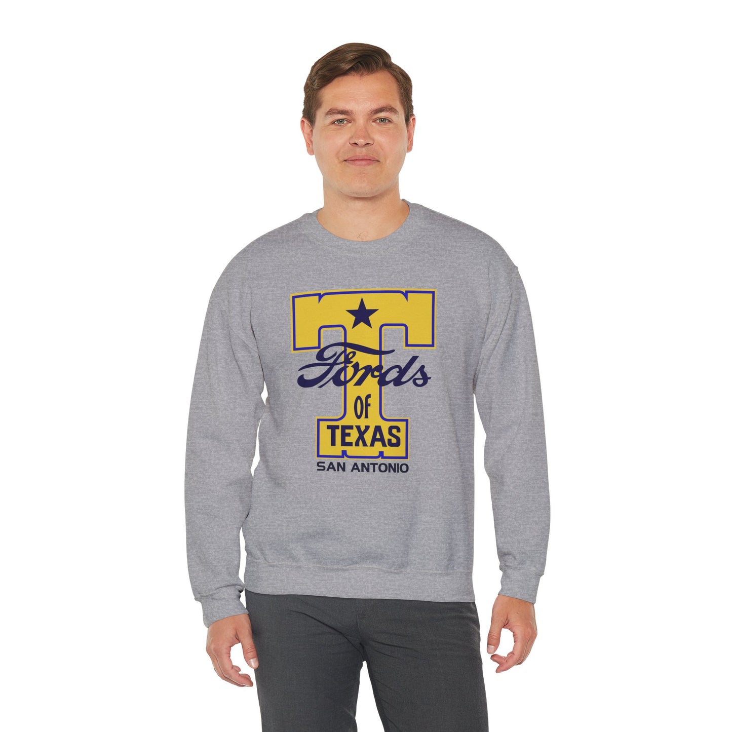 T Fords of Texas Unisex Heavy Blend™ Crewneck Sweatshirt