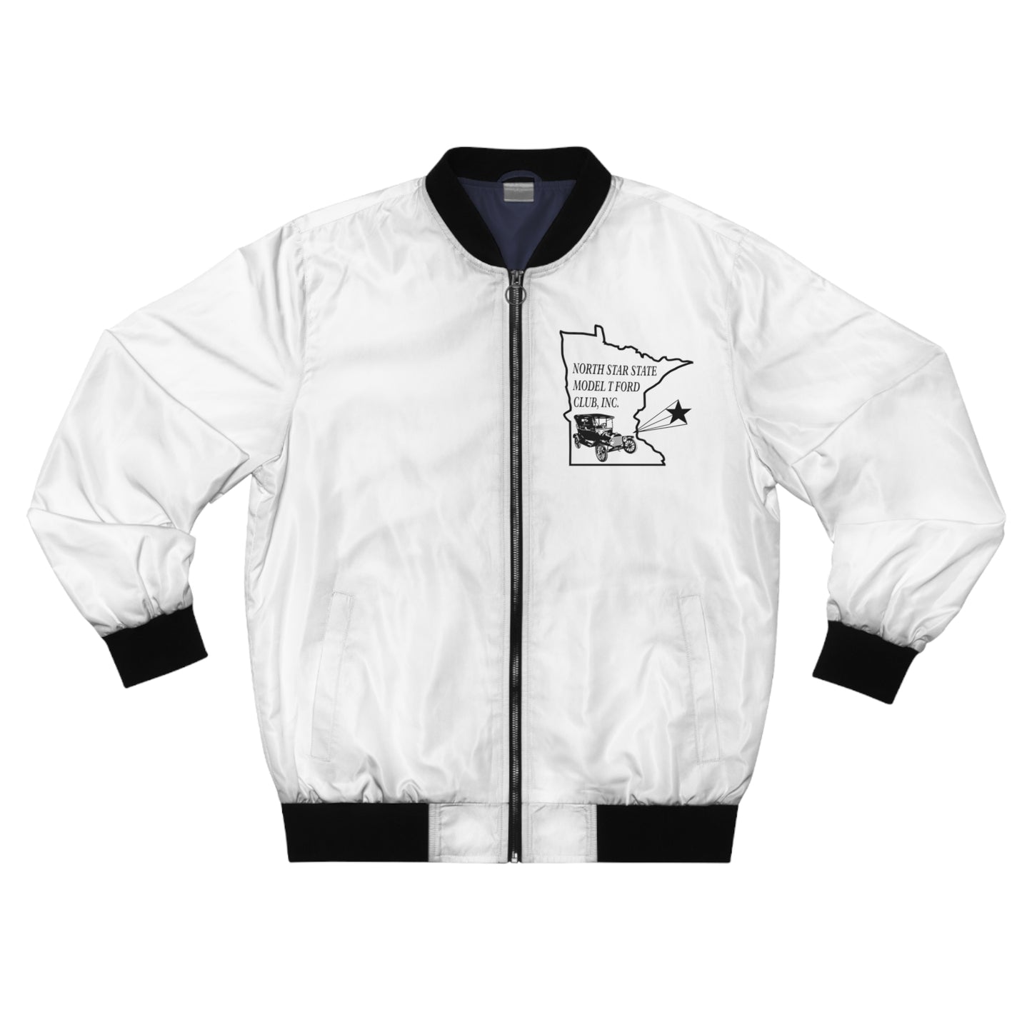 North Star State Model T Ford Club, Inc. Men's Bomber Jacket (AOP)
