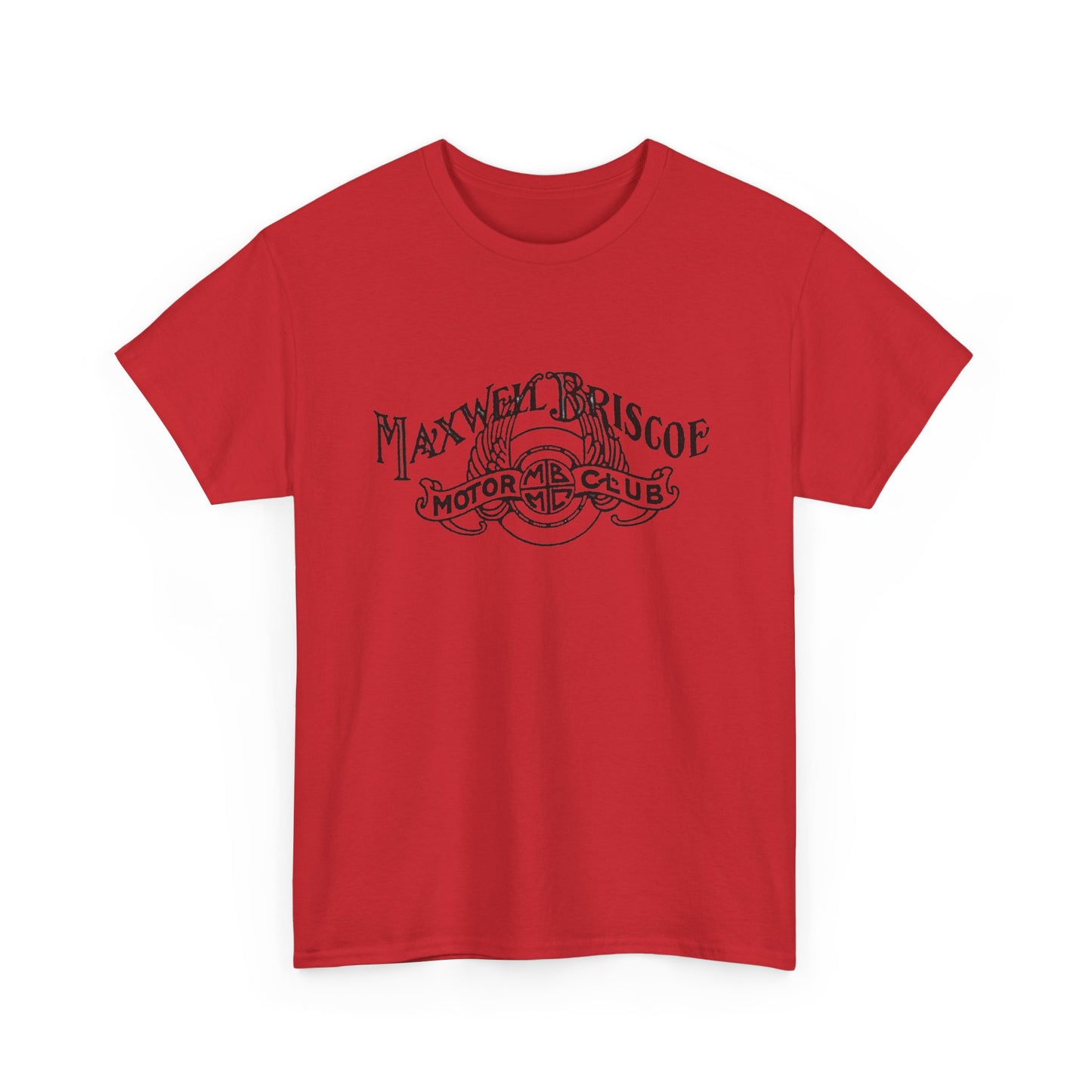 Maxwell Briscoe Motor Club - Classic Unisex Heavy Cotton Shirt, Perfect for Auto Enthusiasts, Casual Wear, Great Gift for Car Lovers